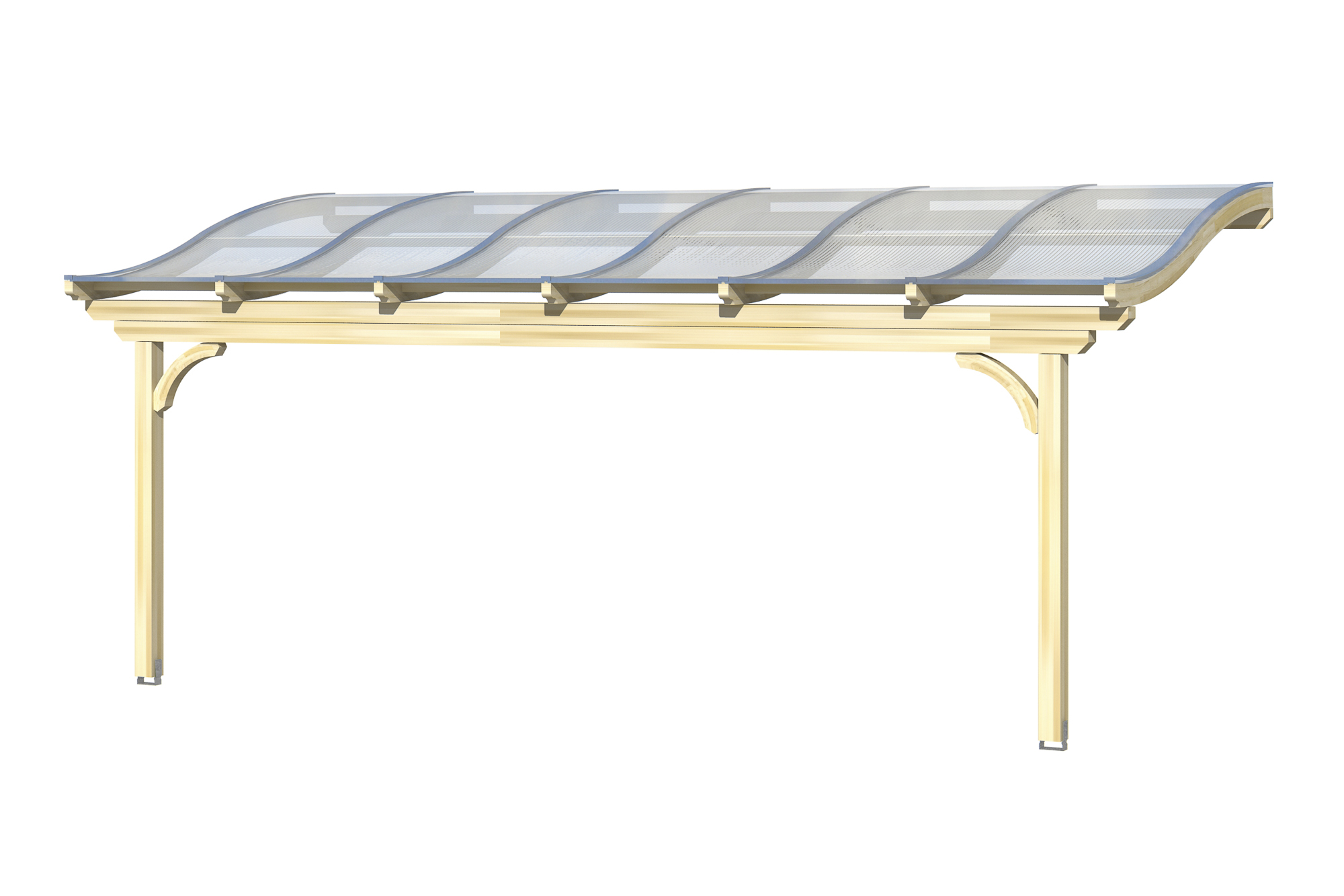 Produktbild: Terrassenüberdachung Verona, Breite 648 cm