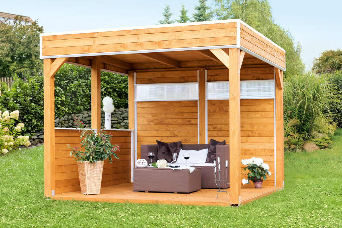 Pavillon Toulouse 302 x 302 cm, weiss