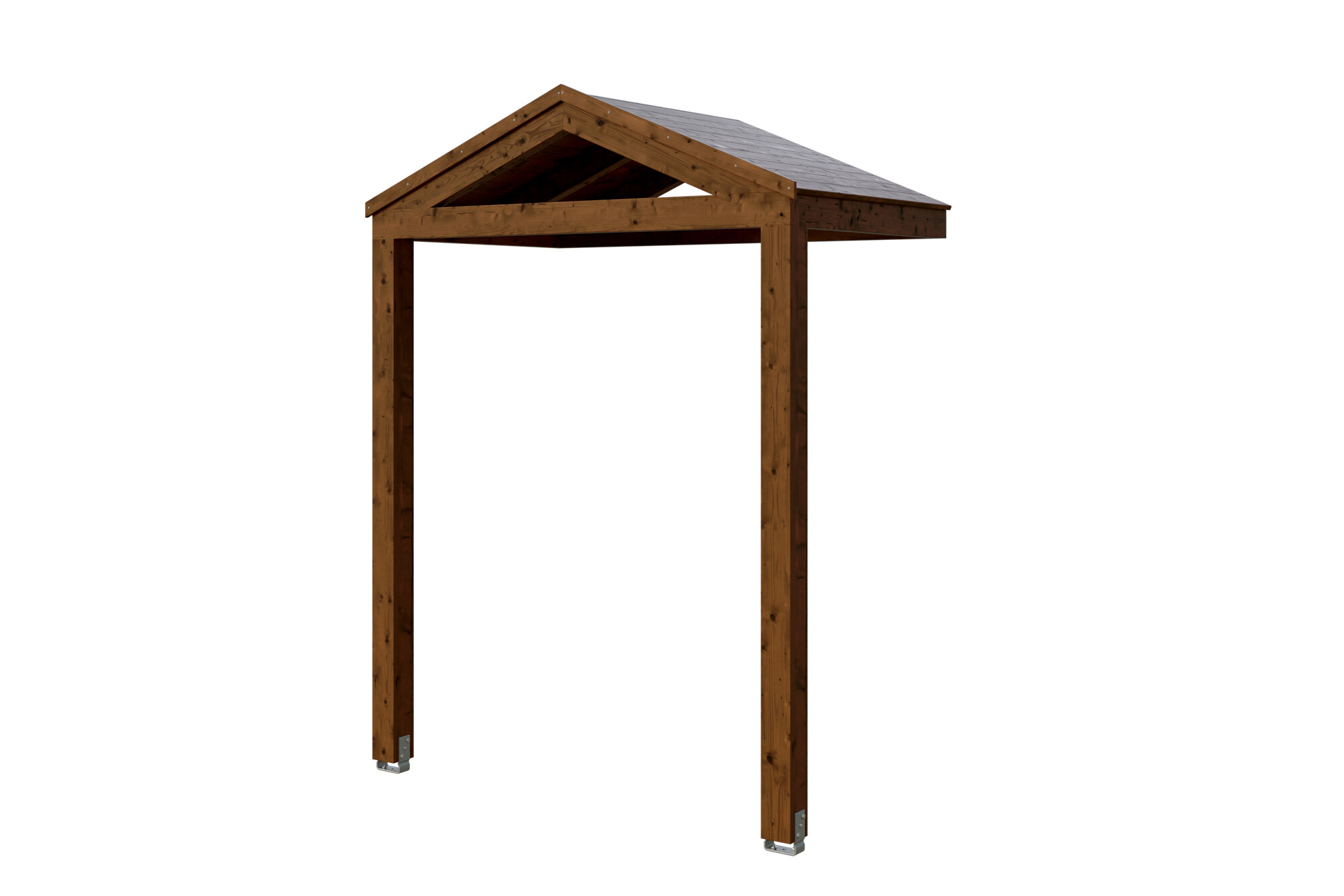 Canopy Sellin, 205 x 127 cm, colour pre-treated walnut