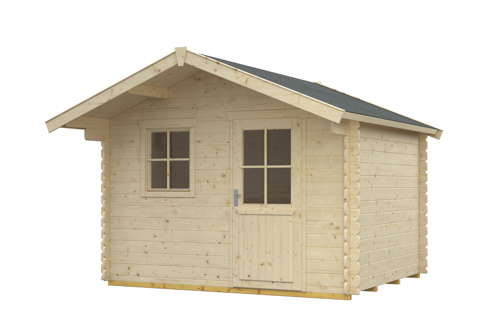 Abri de jardin COMO 300x200cm, 28mm, non traité