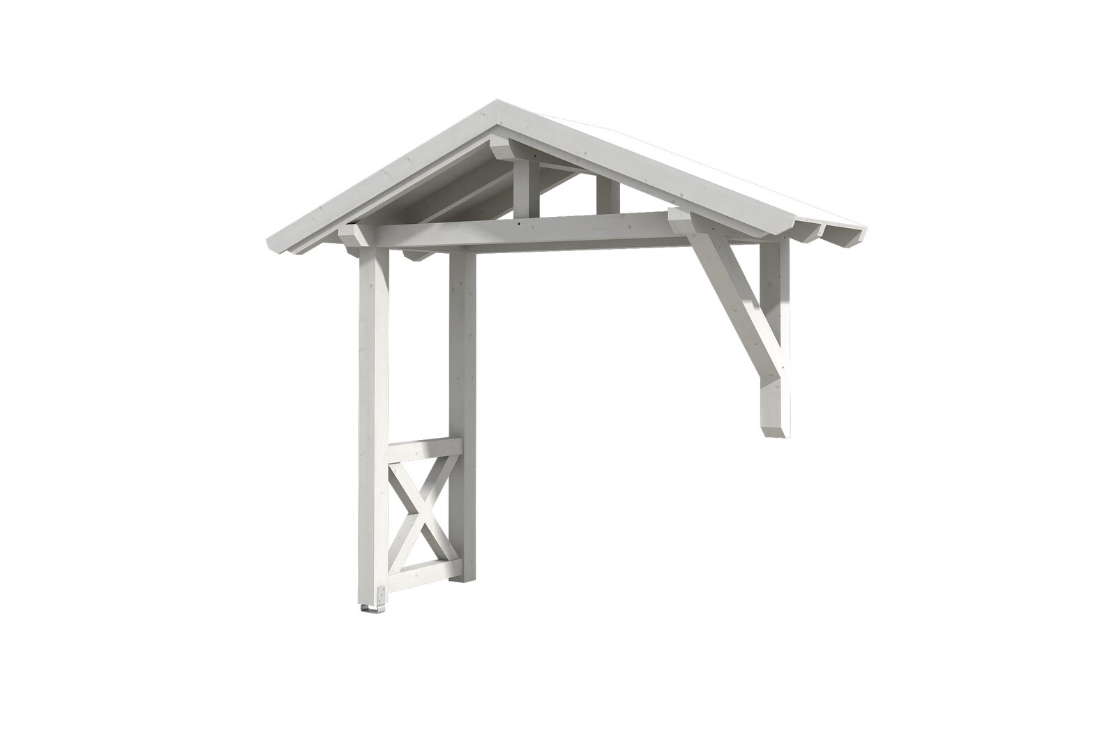 Canopy Stralsund type 3, 289 x 116 cm, white