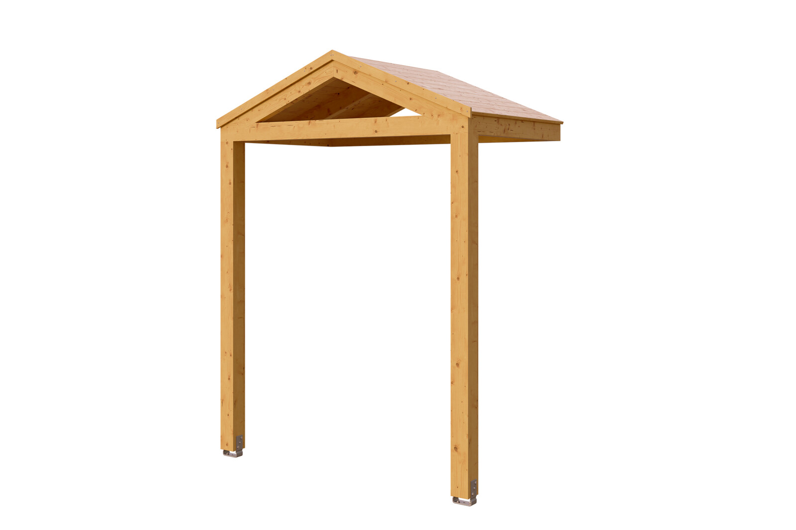 Canopy Sellin, 205 x 126 cm, colour pre-treated light oak