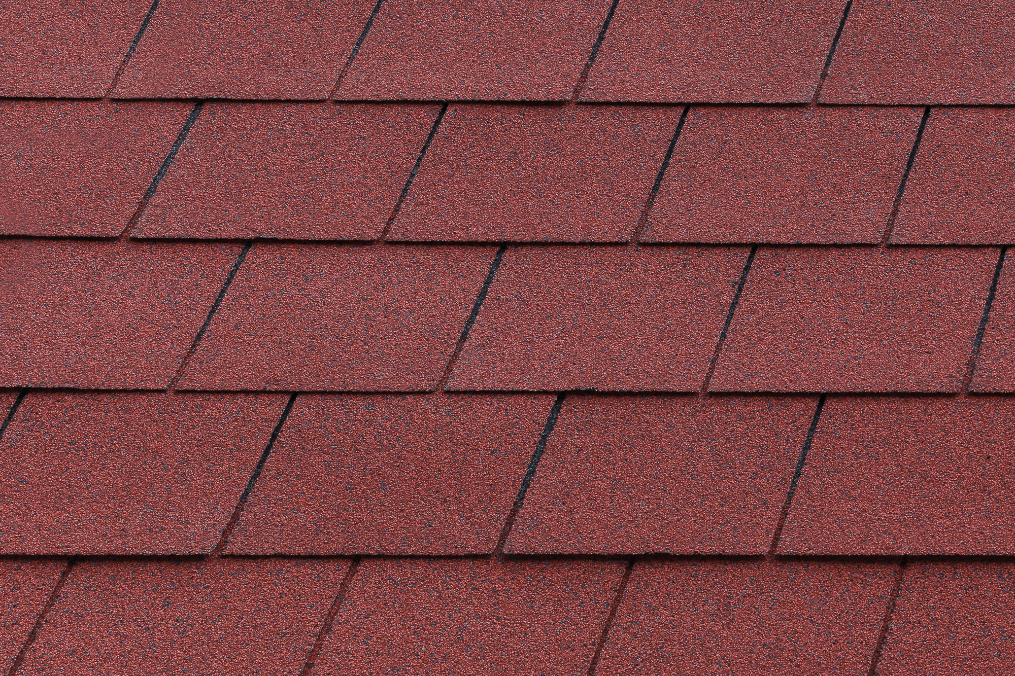 Harz Parking extention 303 x 560 cm, red shingles, colour pre-treated walnut