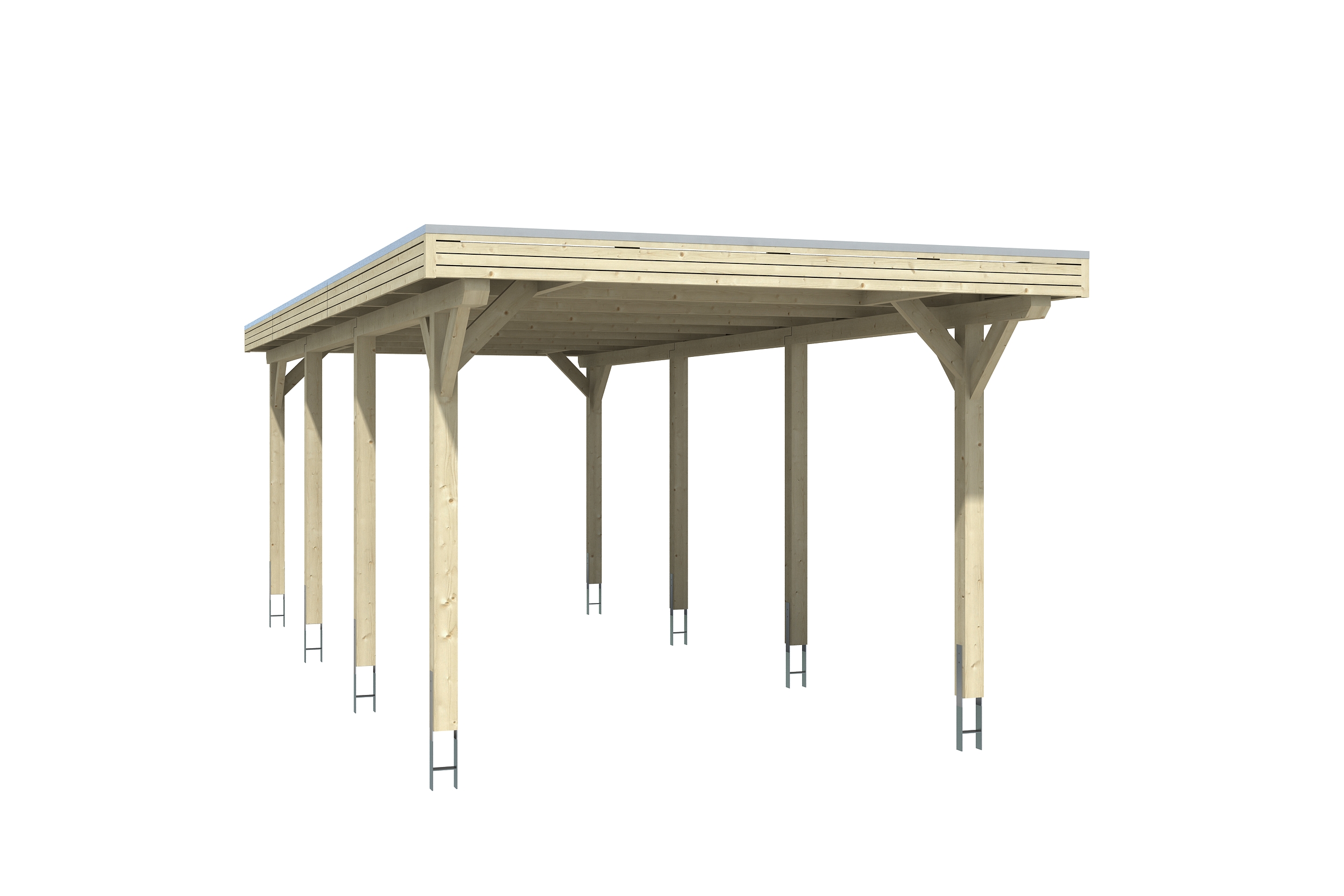 Produktbild: Carport Spessart 355 x 846 cm