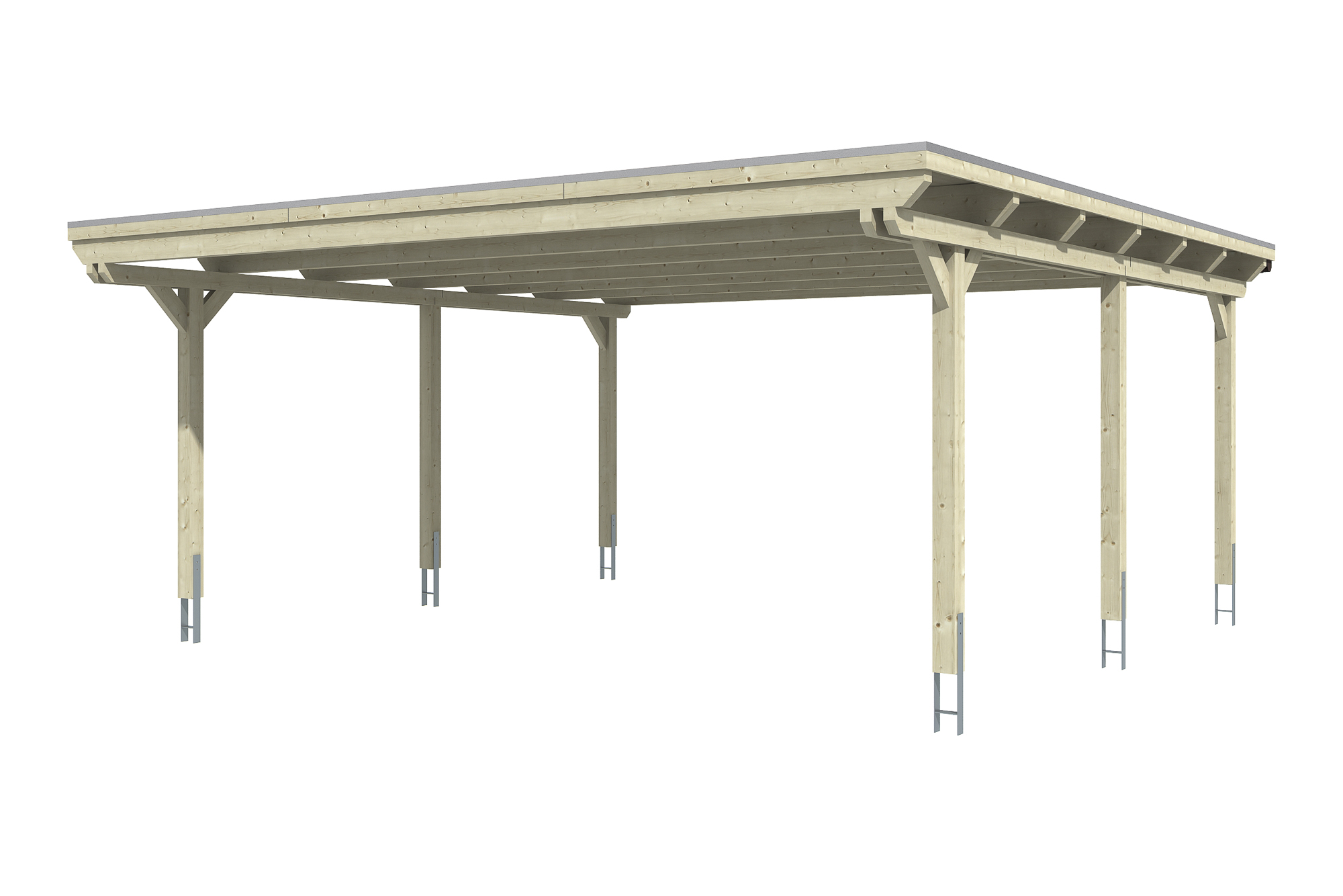 Produktbild: Carport Emsland 613 x 604 cm