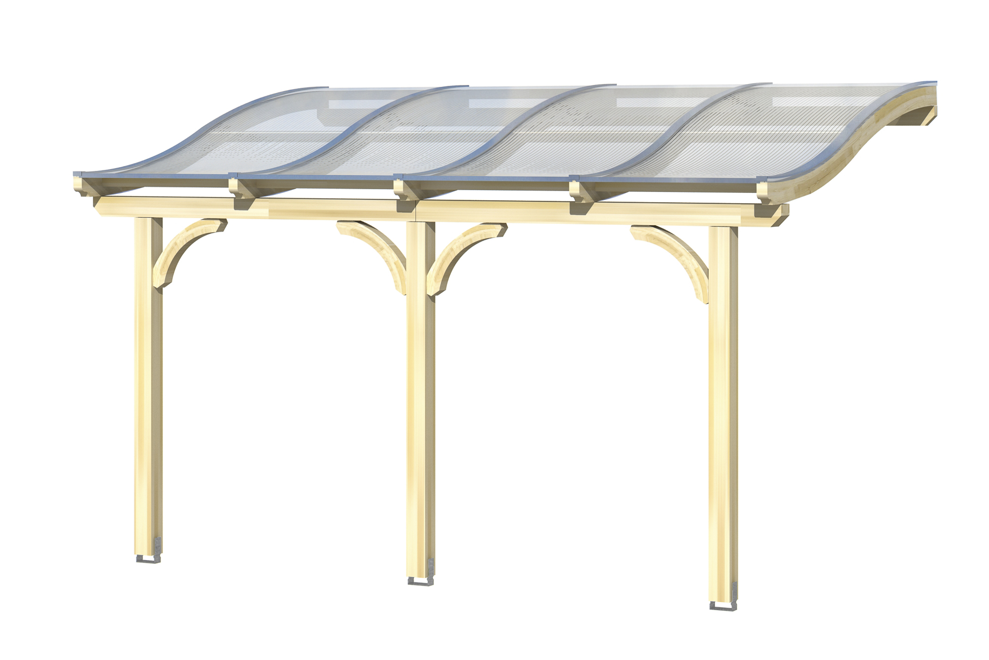 Produktbild: Terrassenüberdachung Venezia, Breite 434 cm