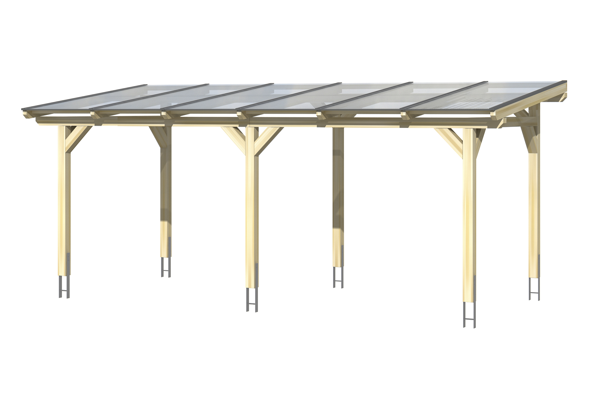 Produktbild: Terrassenüberdachung Siena, Breite 648 cm