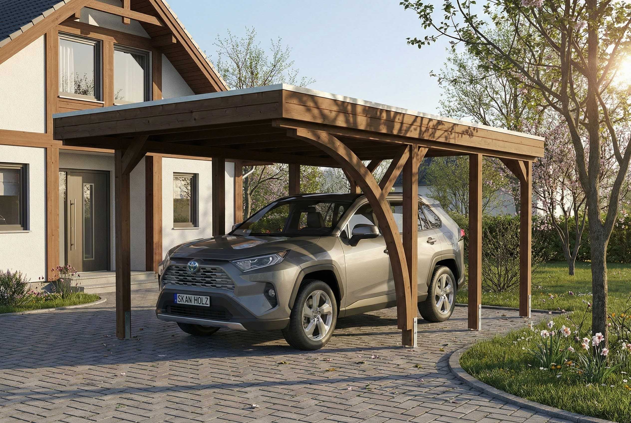 Carport individuel Friesland Set E