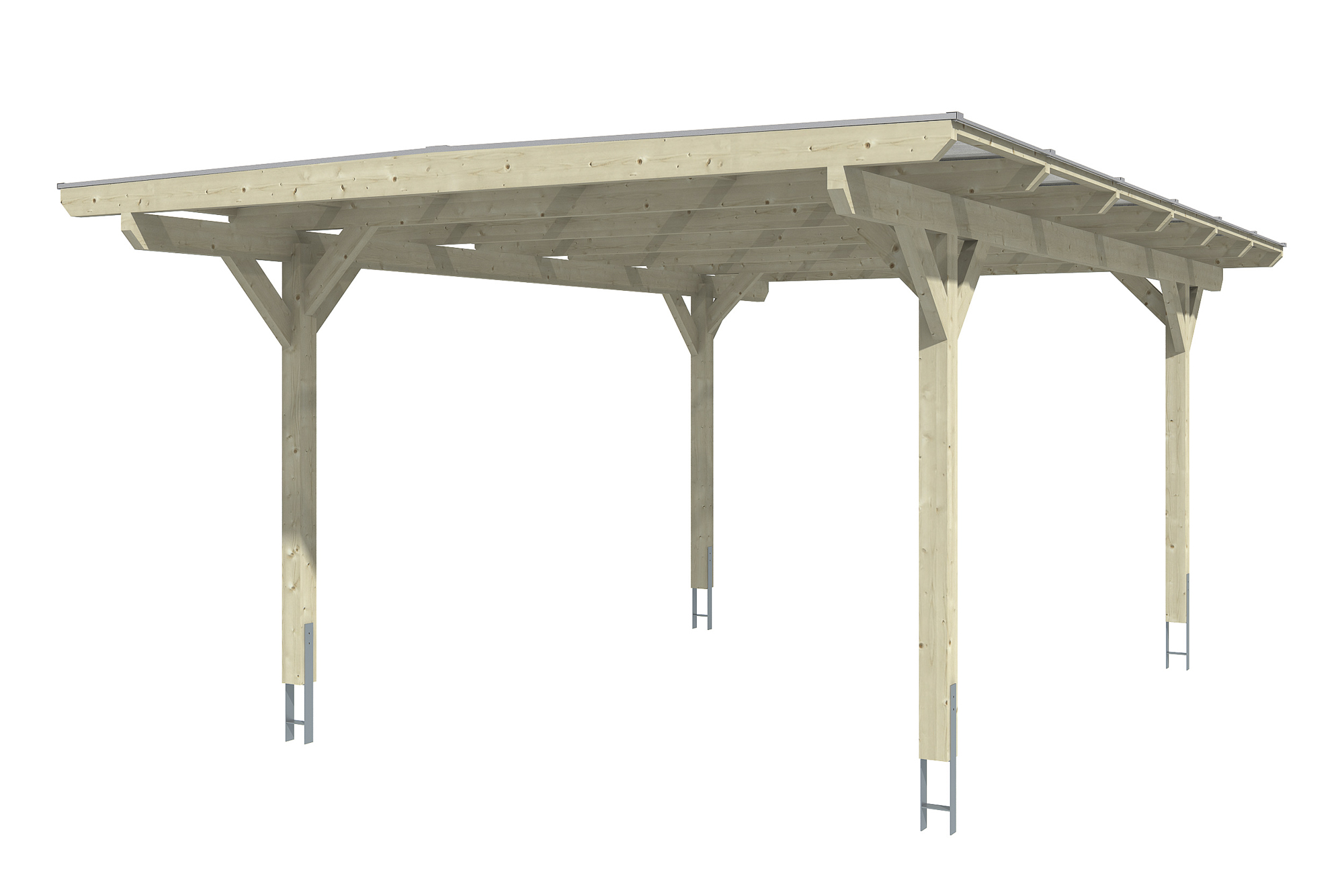 Produktbild: Carport Odenwald 428 x 648 cm