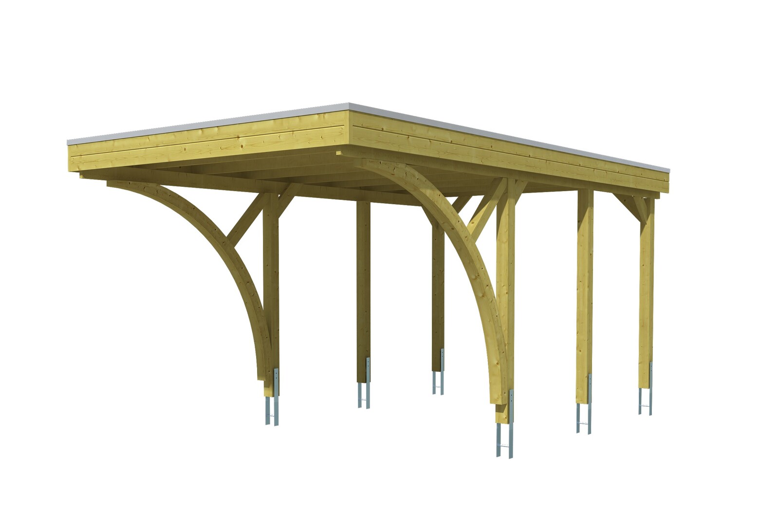 Friesland Carport Set 6, 314 x 555 cm