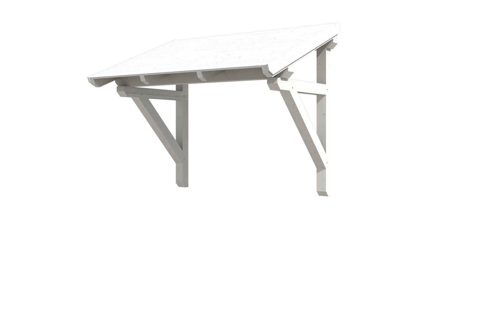 Canopy Paderborn type 1, 242 x 156 cm, white