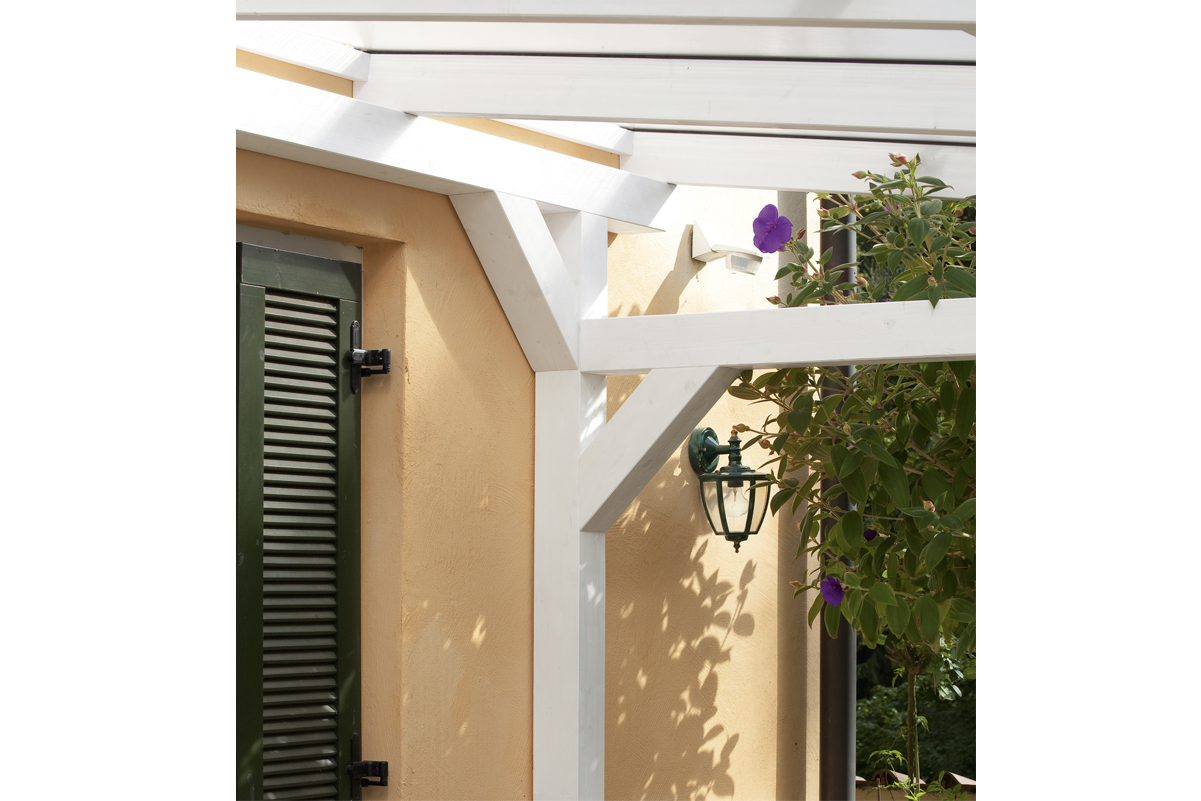 Detailbild: Konstruktion Sanremo/Siena in weiß beim Kunden 