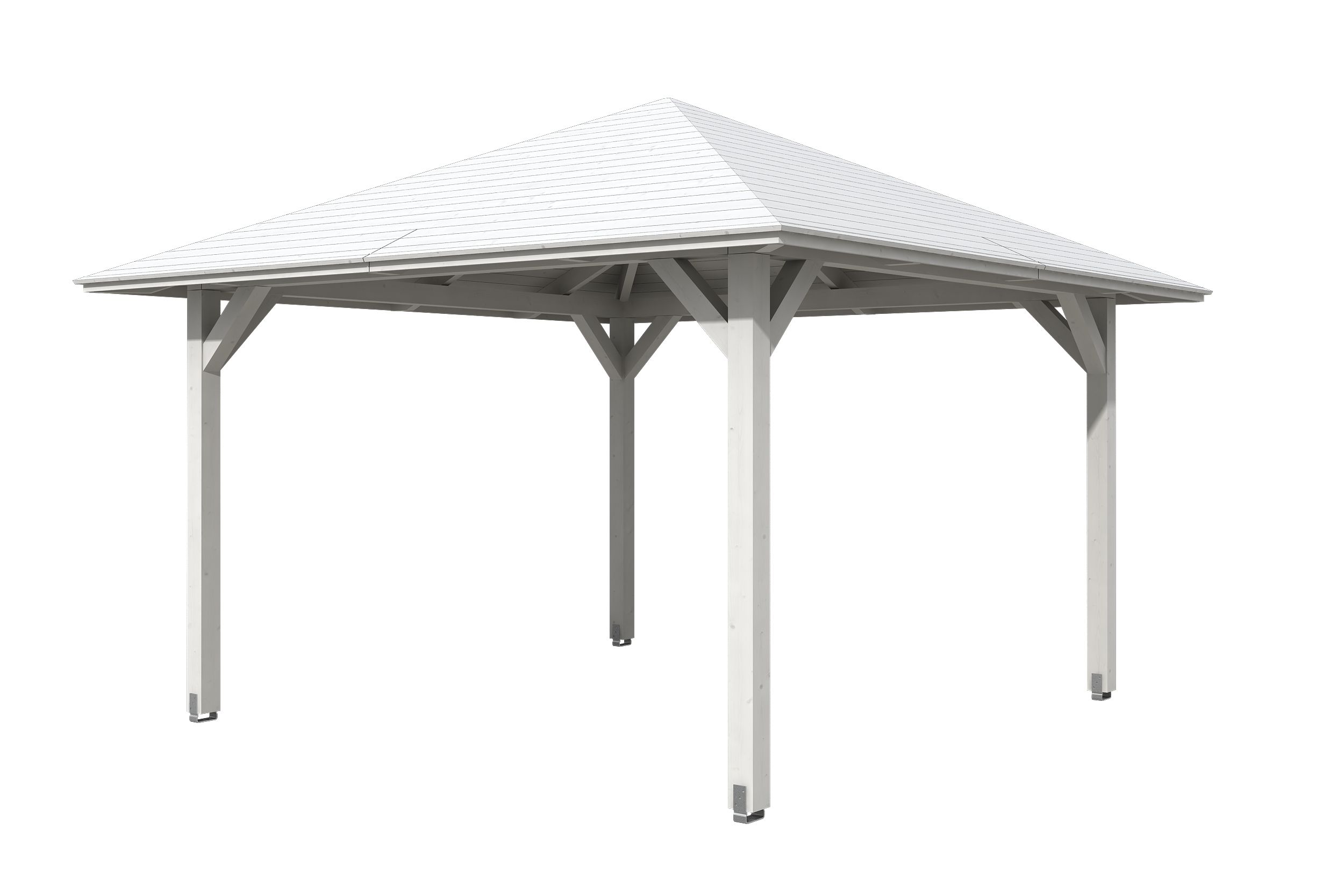 Produktbild: Pavillon Cannes 2, farblich behandelt in weiß