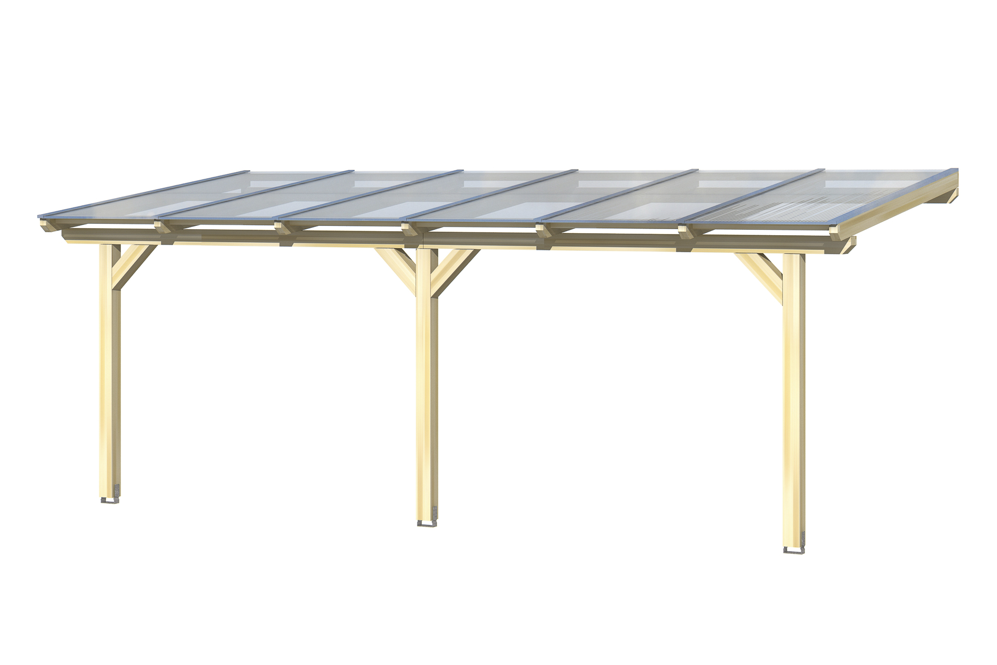 Produktbild: Terrassenüberdachung Andria/Bormio, Breite 648 cm