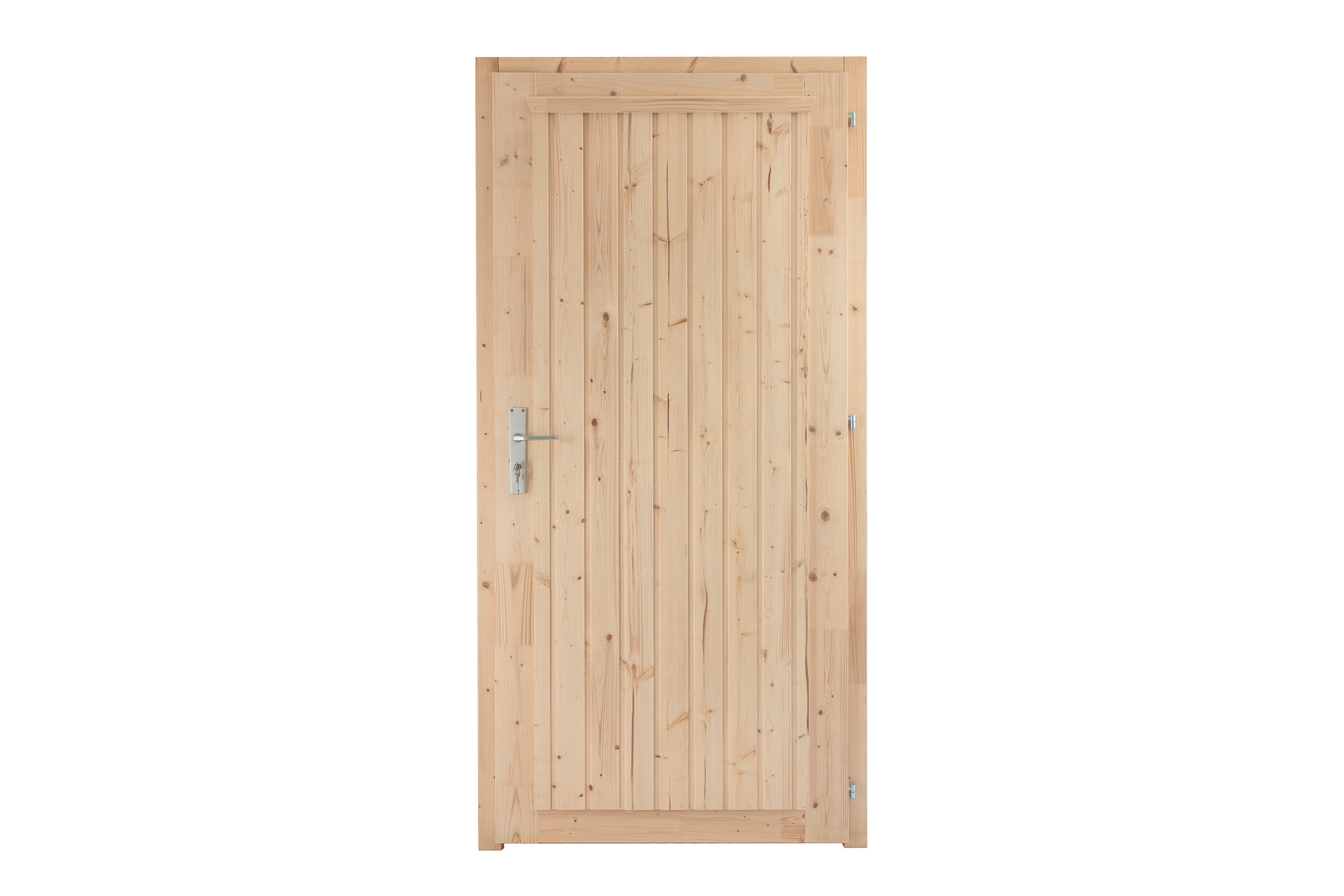 Single door for carports 98 x 198 cm, untreated