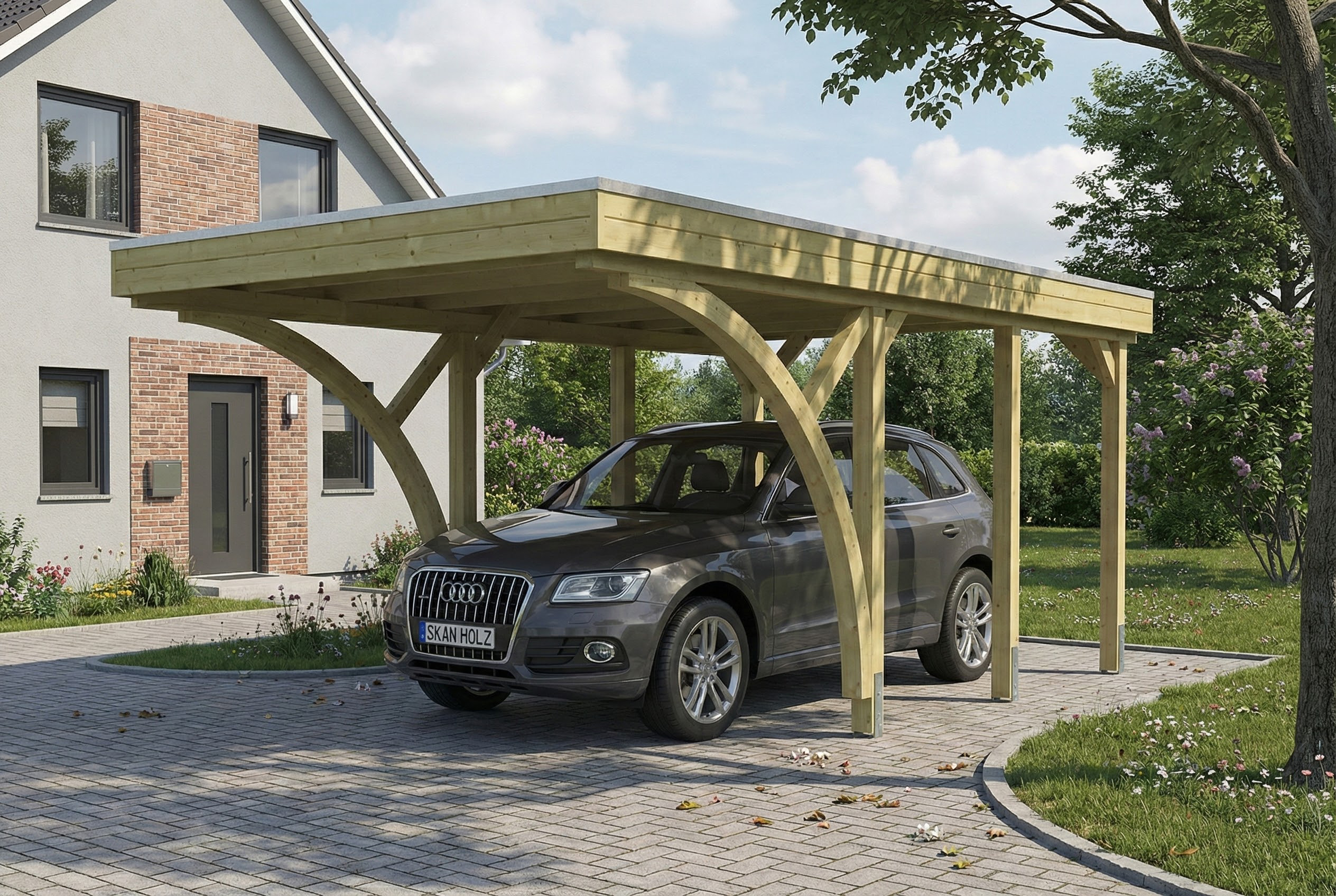 Carport individuel Friesland Set F