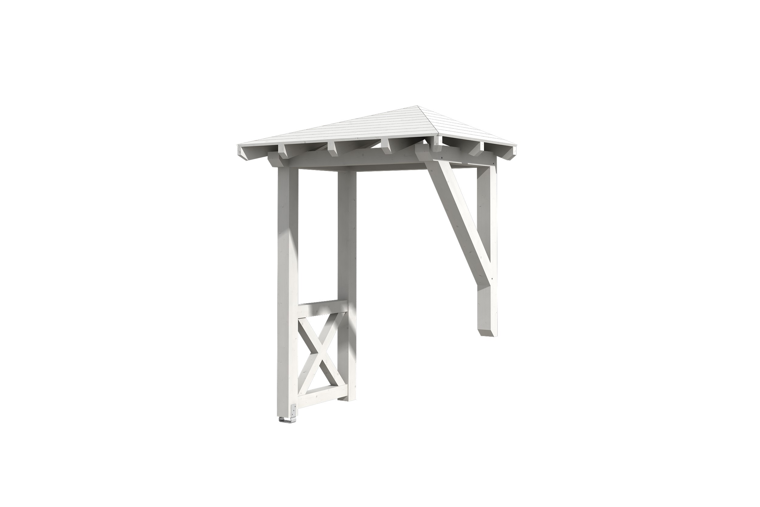 Canopy Wesel type 3, 188 x 126 cm, white