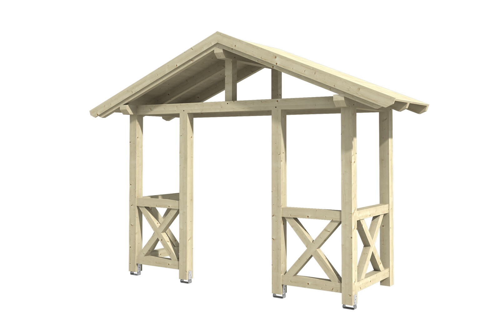 Canopy Stralsund type 5, 360 x 139 cm, untreated