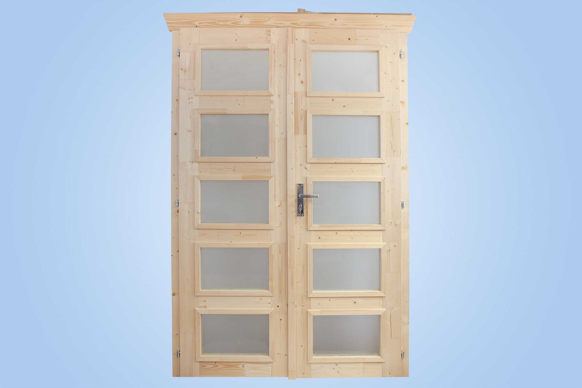 Doppeltür von außen