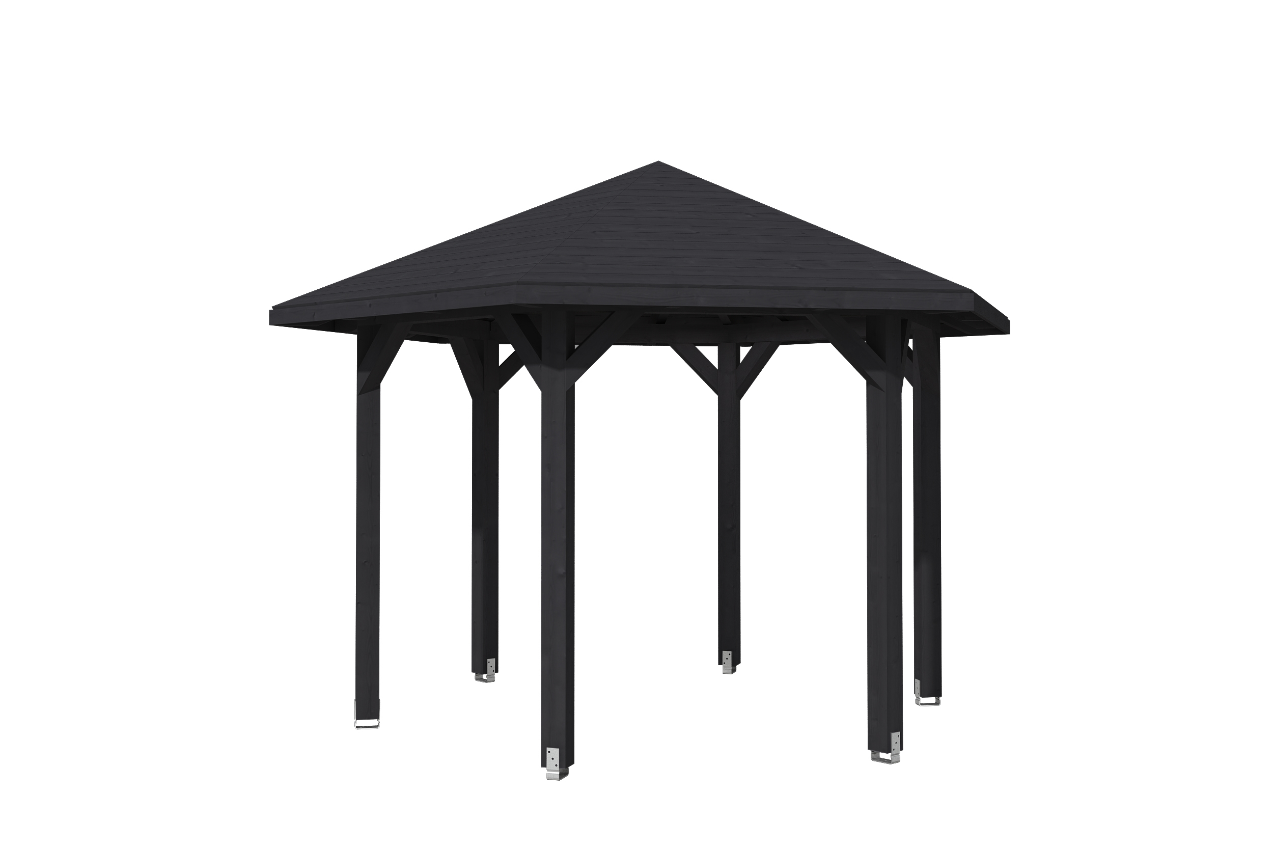 Produktbild: Pavillon Nancy 2, farblich behandelt in anthrazit
