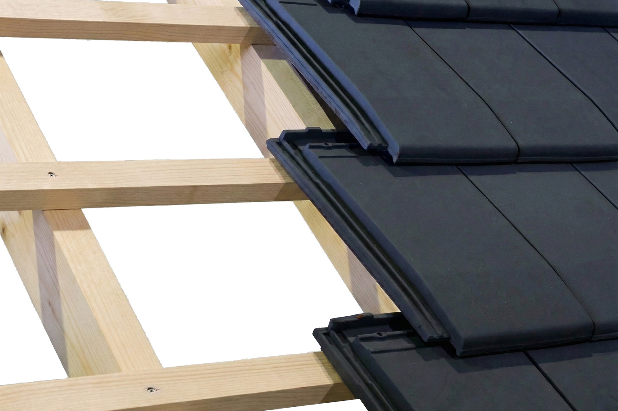 Carport Schwarzwald 684 x 772 cm mit Abstellraum 2, nussbaum, mit Dachlattung