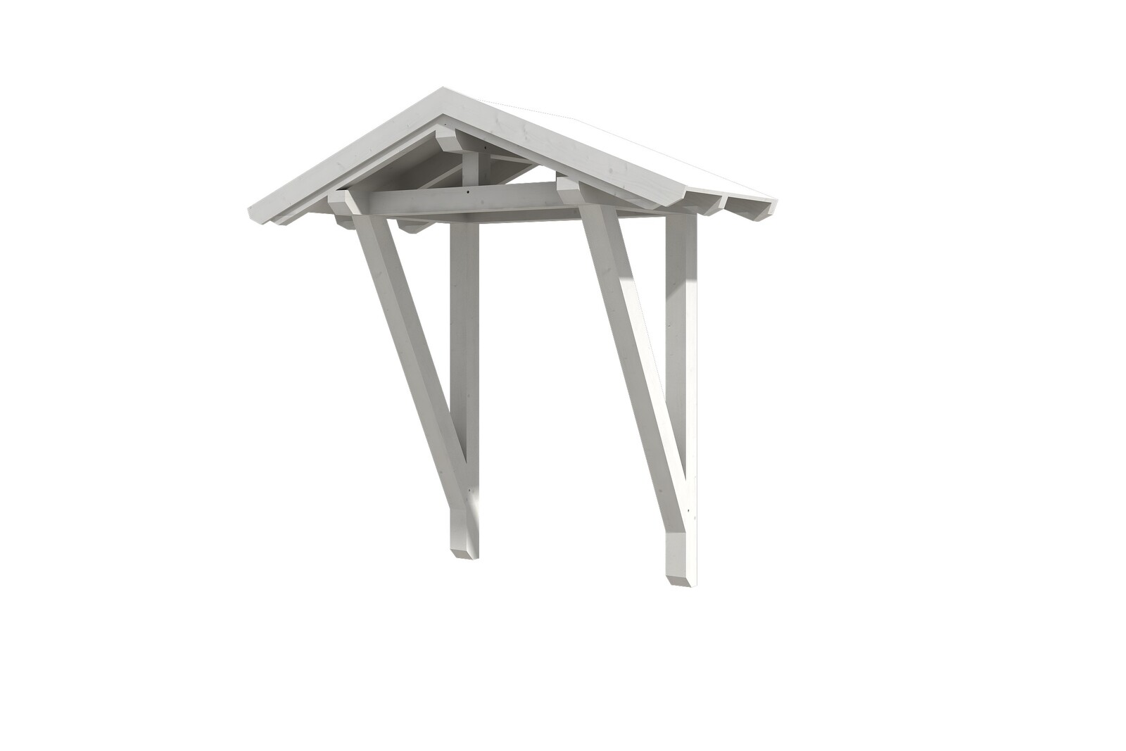 Canopy Siegen type 2, 247 x 116 cm, white