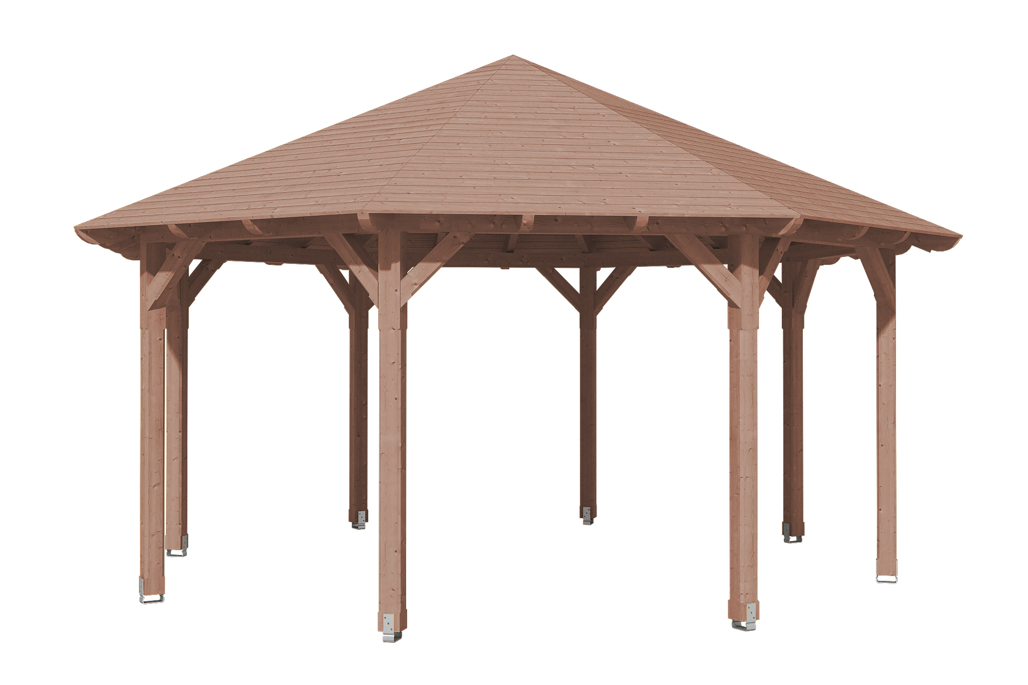 Gazebo Lyon 3, douglas fir, untreated