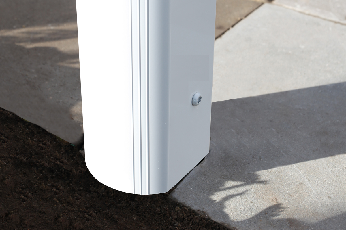 Terrassenüberdachung Modena 541 x 257 cm, Aluminium, weiß