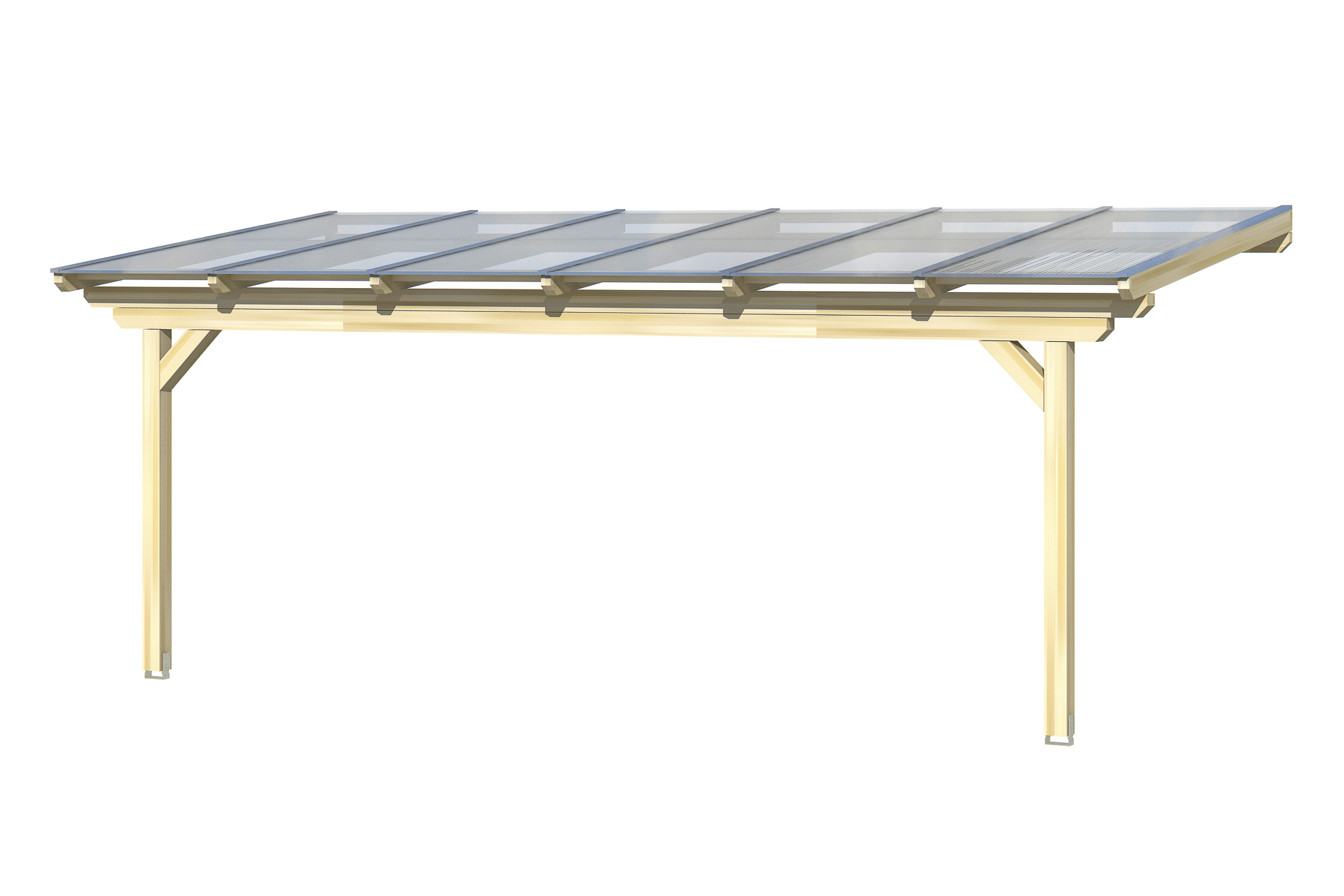 Produktbild: Terrassenüberdachung Ancona, Breite 648 cm