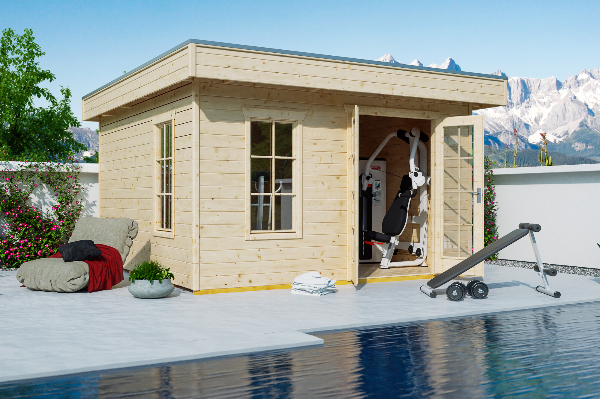 Chalet de jardin BREDA 