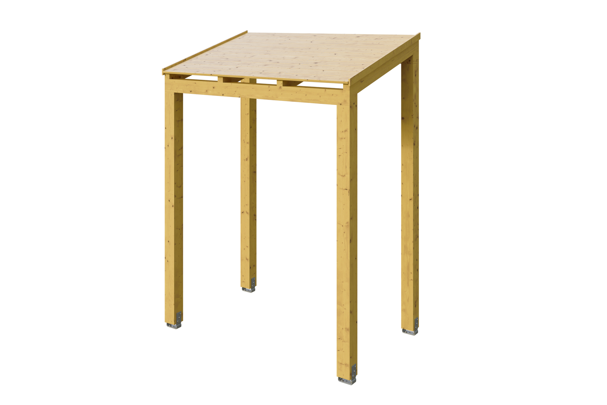 Produktbild: Vordach Putbus, farblich behandelt in eiche hell