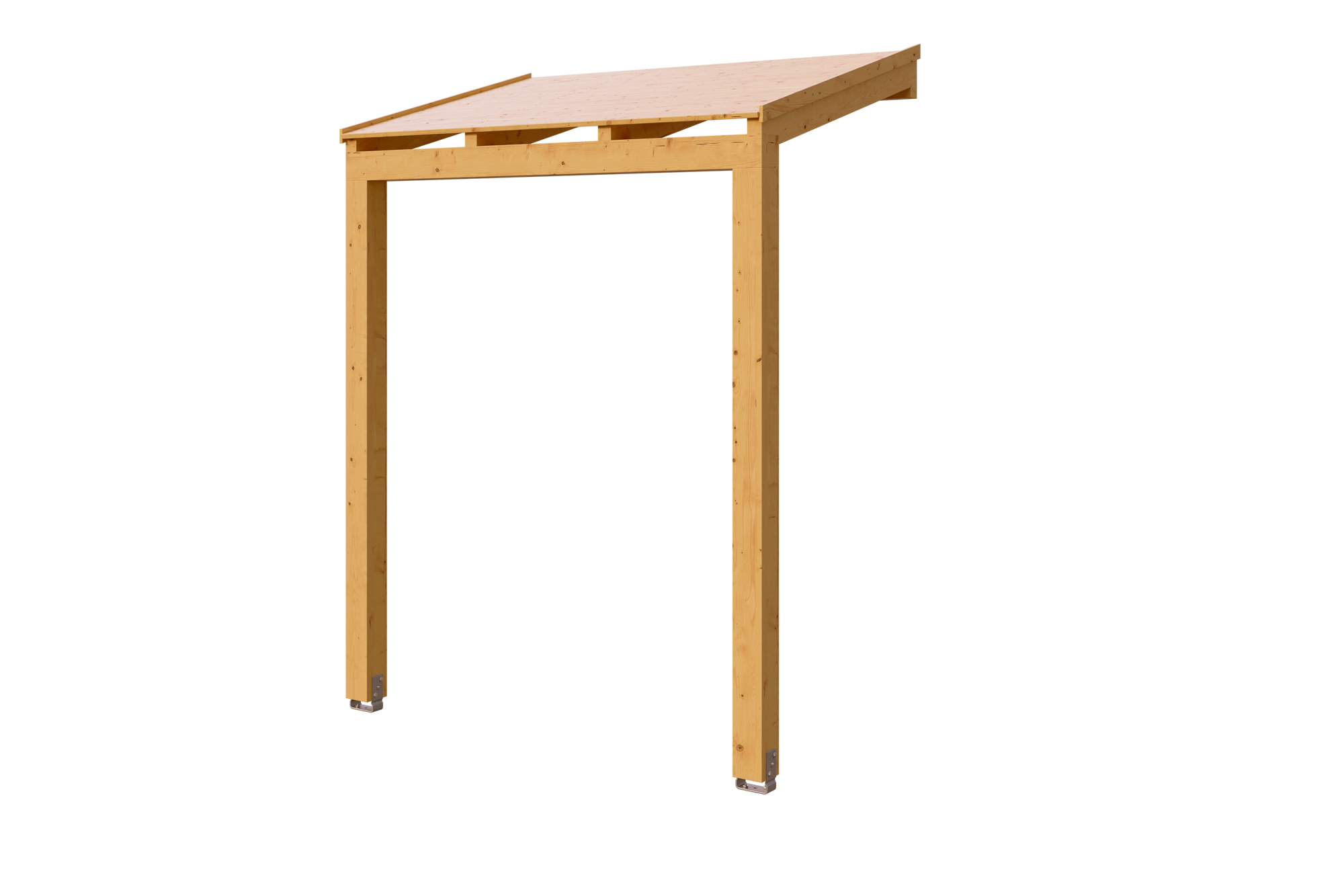 Produktbild: Vordach Prerow, farblich behandelt in eiche hell