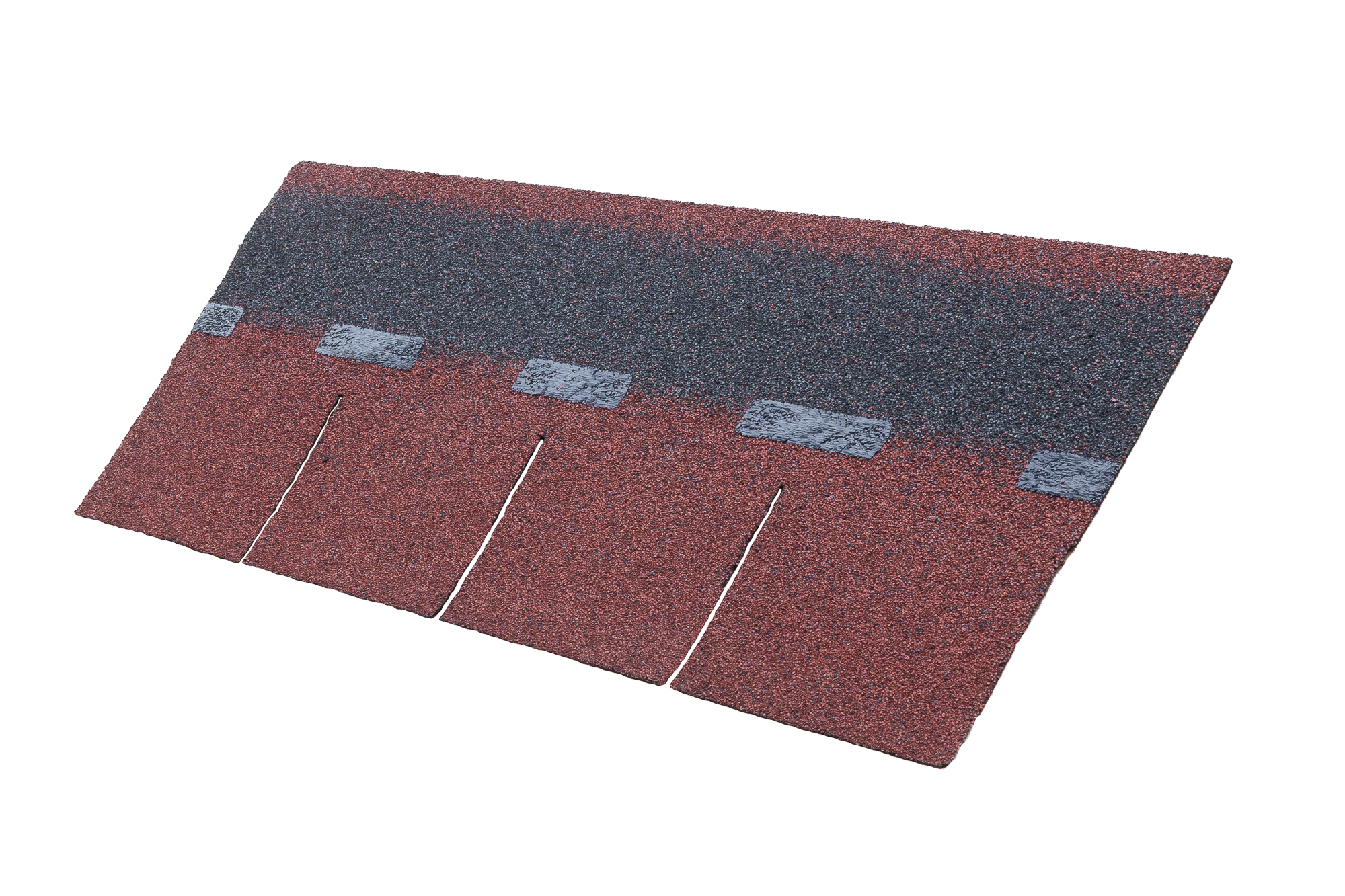 Carport Wallgau 430 x 500 cm, schiefergrau, rote Schindeln