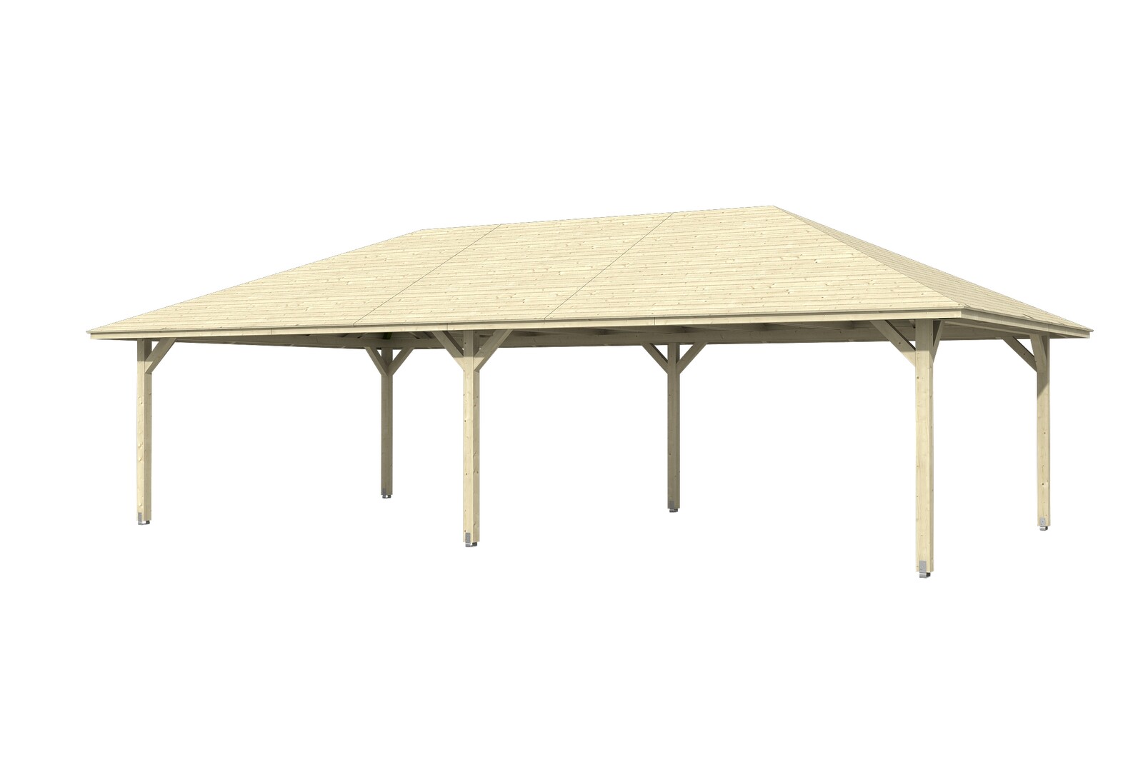 Gazebo Orleans 4, glulam, untreated