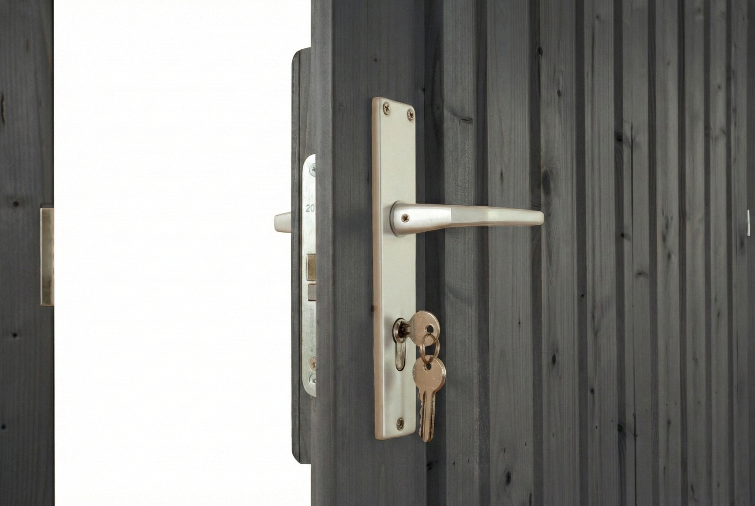 Carport Emsland 609 x 846 cm met EPDM dak, met bergruimte, leigrijs