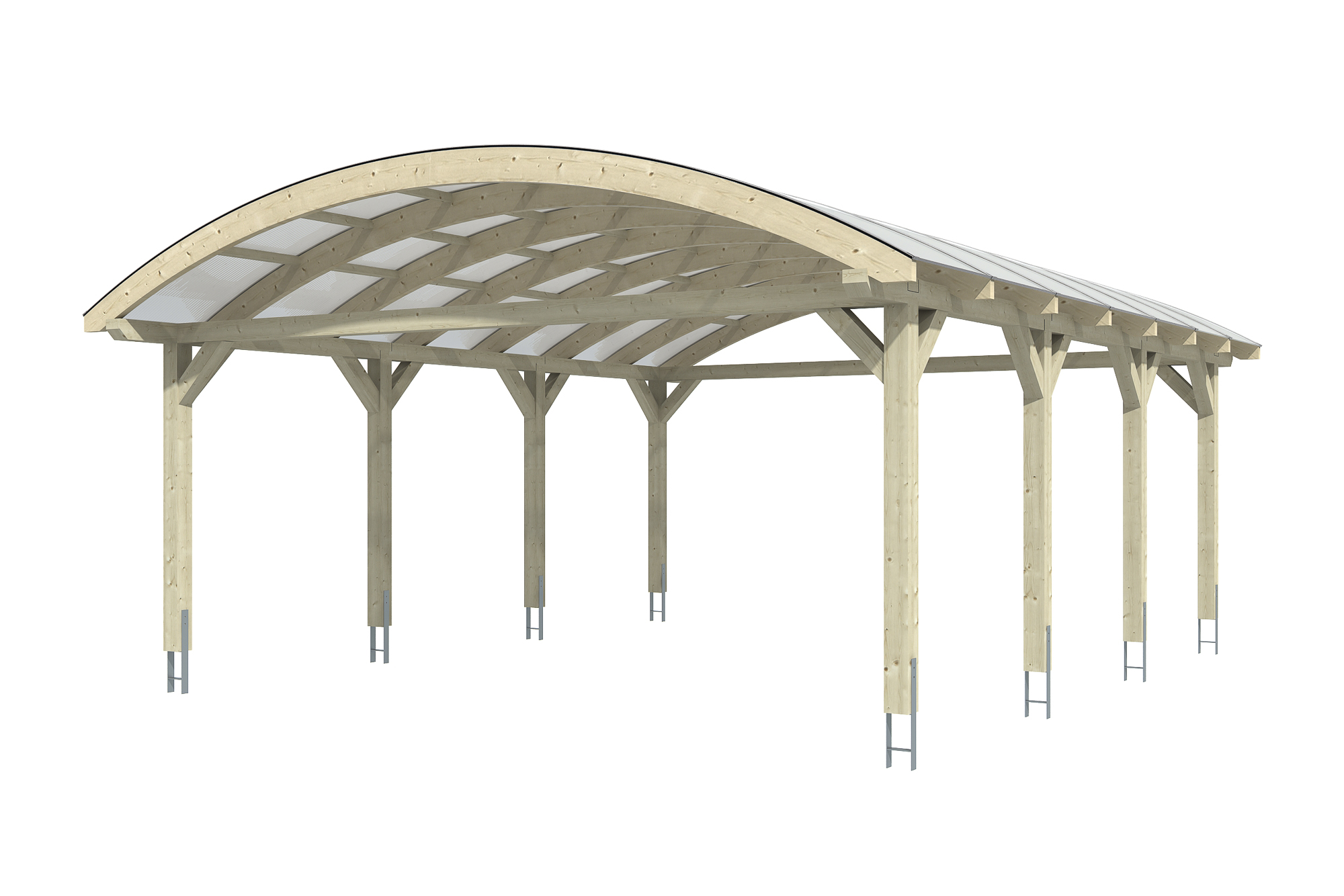 Produktbild: Carport Franken 635 x 755 cm