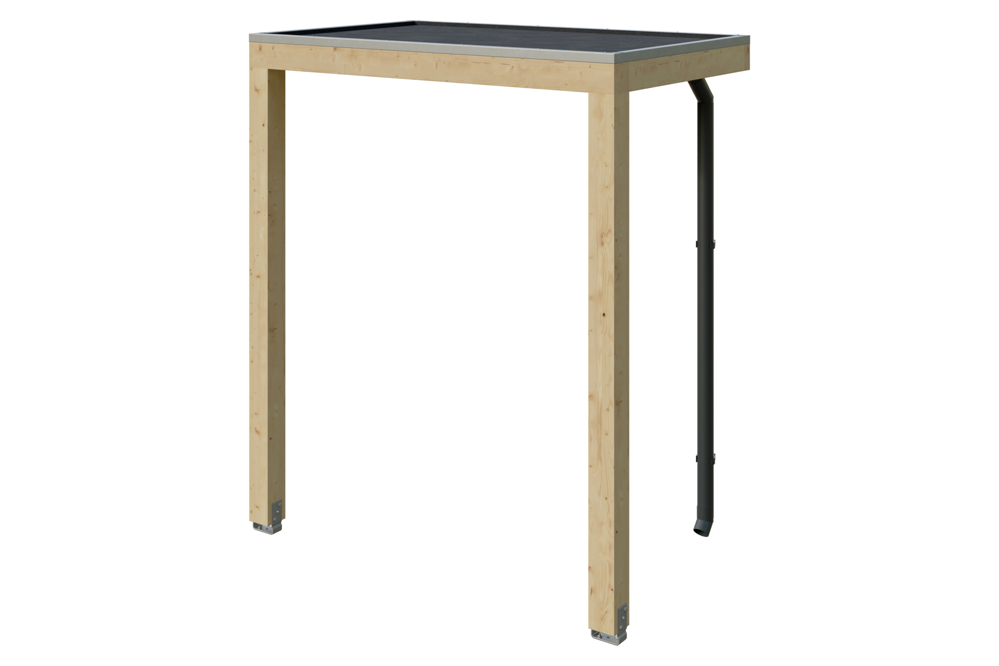 Produktbild: Vordach Fehmarn, farblich unbehandelt