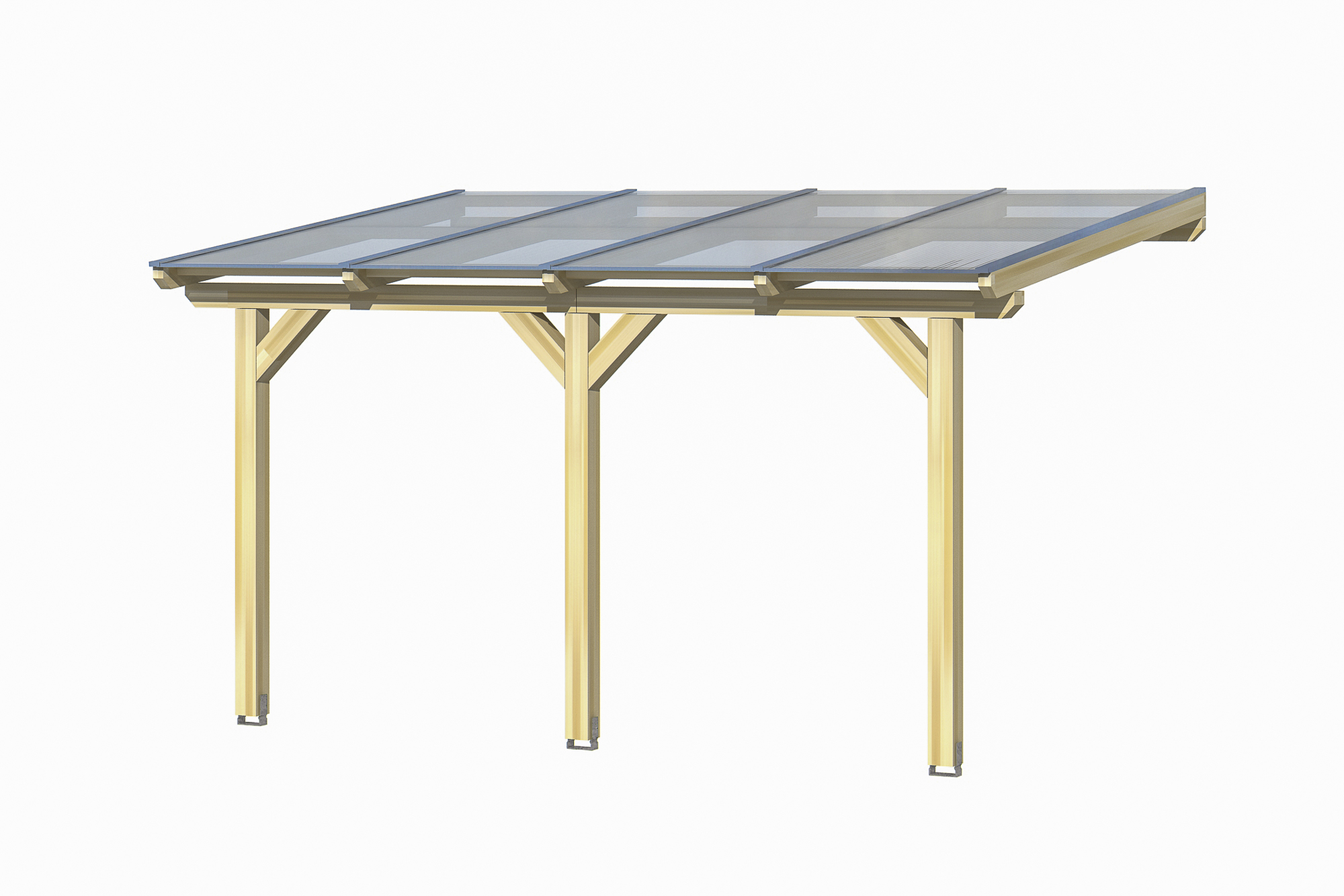 Produktbild: Terrassenüberdachung Andria/Bormio, Breite 434 cm