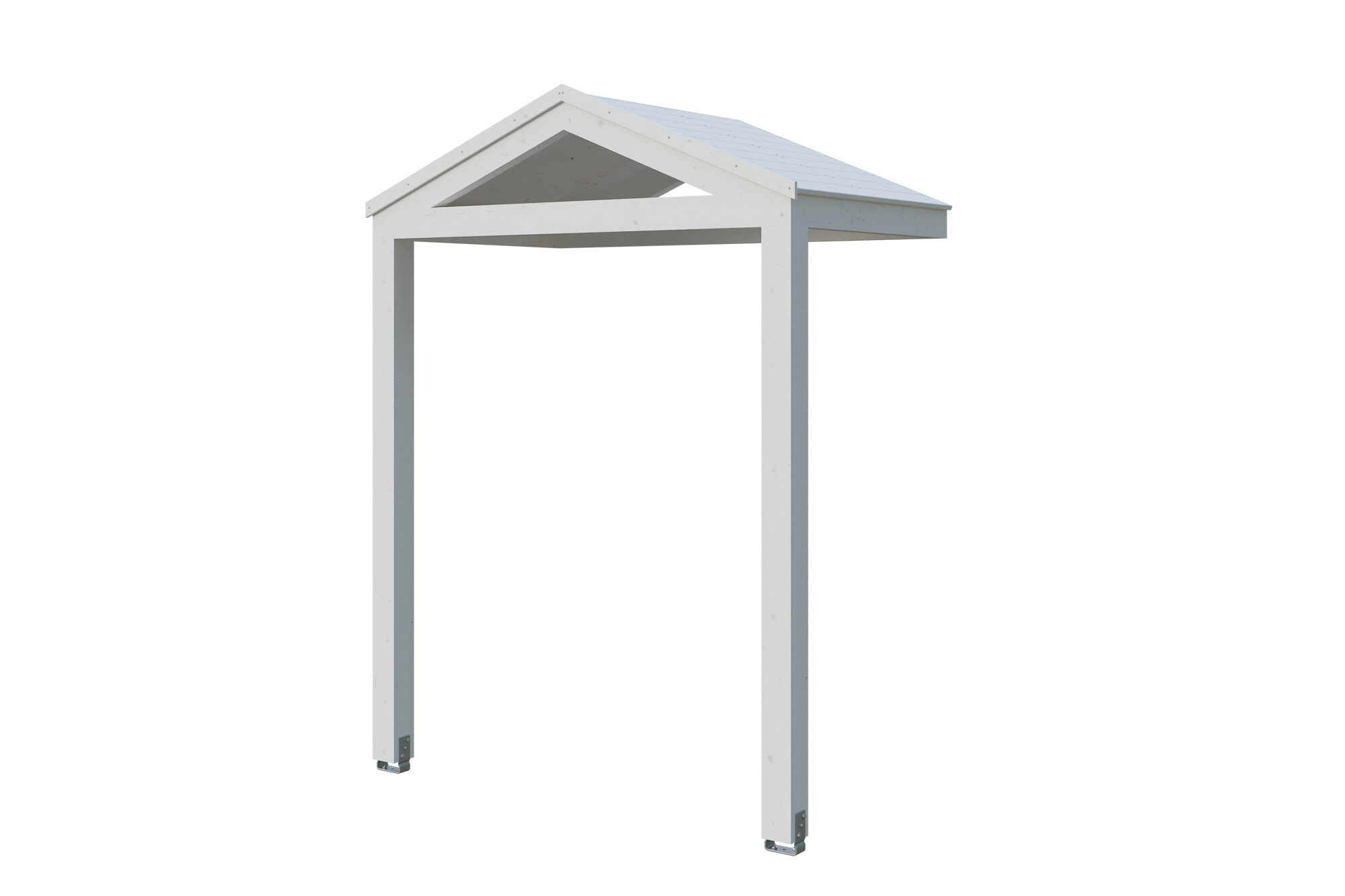 Canopy Sellin, 205 x 127 cm, colour pre-treated white