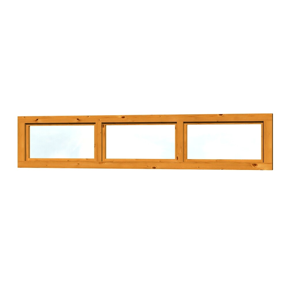 Skylight 147x30cm 147 x 30 cm, colour pre-treated in light oak