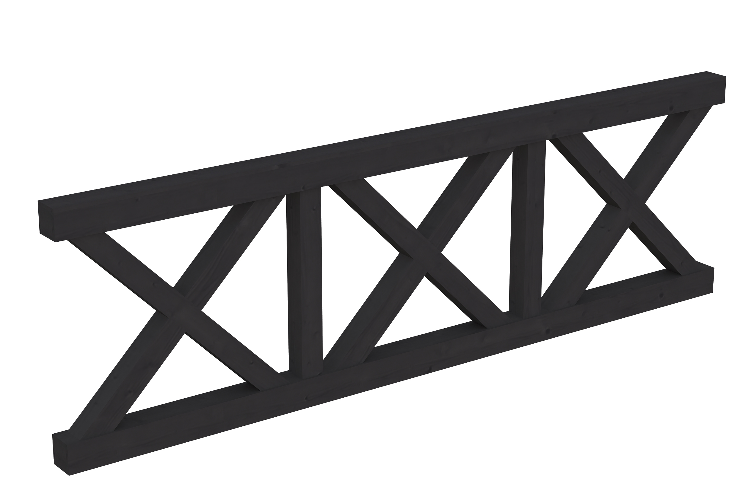 Produktbild: Brüstung aus Andreaskreuzen, Breite 270 cm