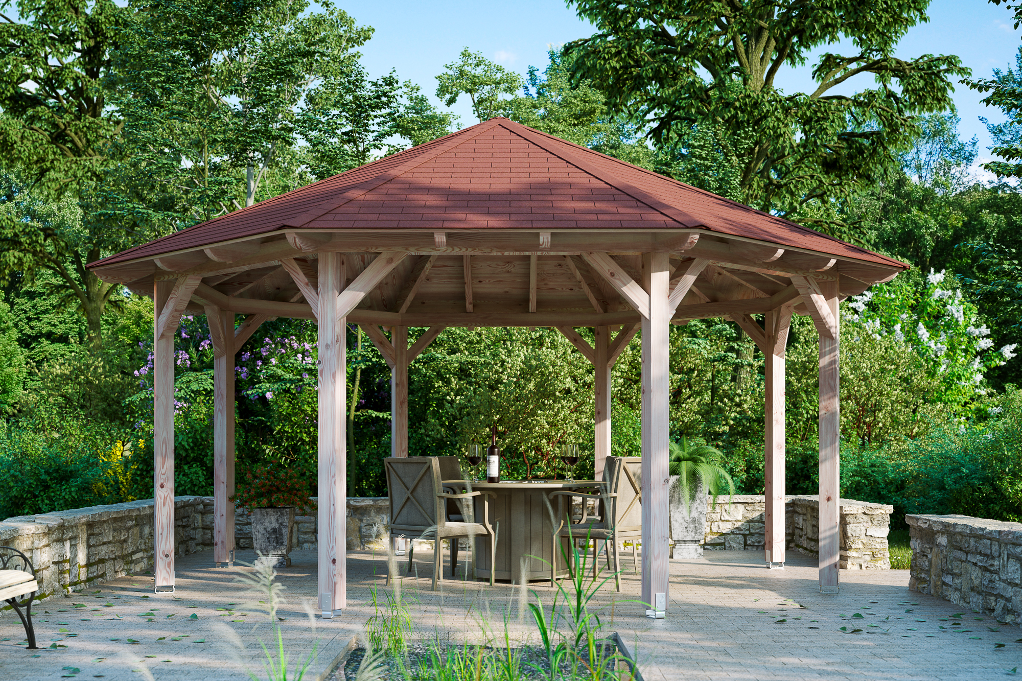 Ambientebild: Pavillon Lyon 3, farblich unbehandelt