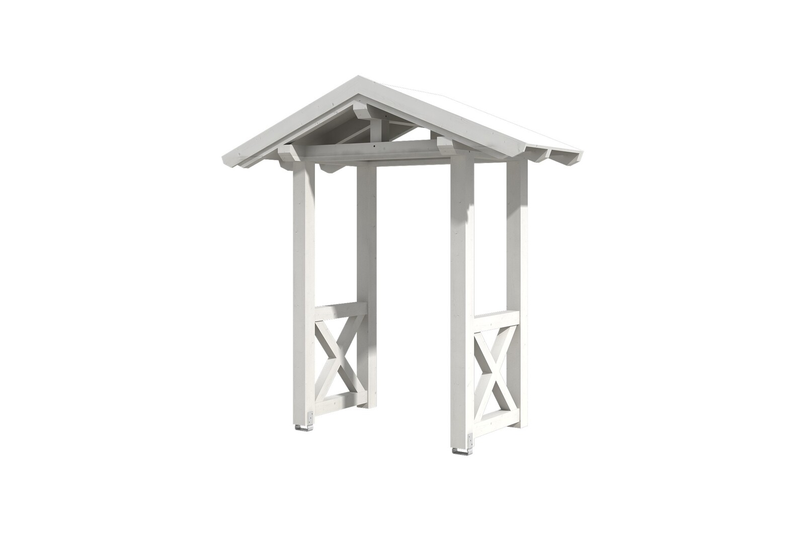 Canopy Siegen type 4, 247 x 116 cm, white