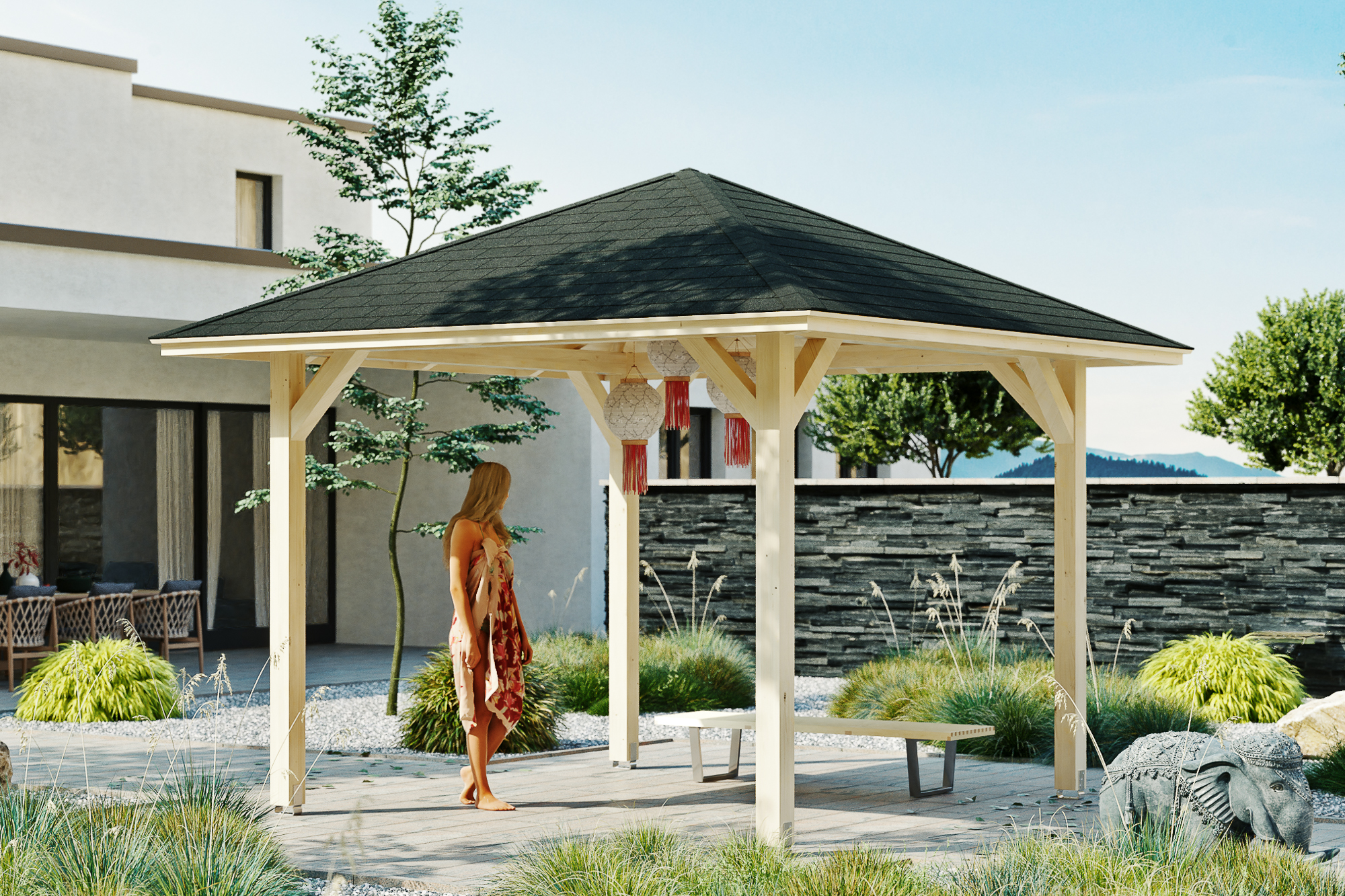 Ambientebild: Pavillon Cannes 1, farblich unbehandelt