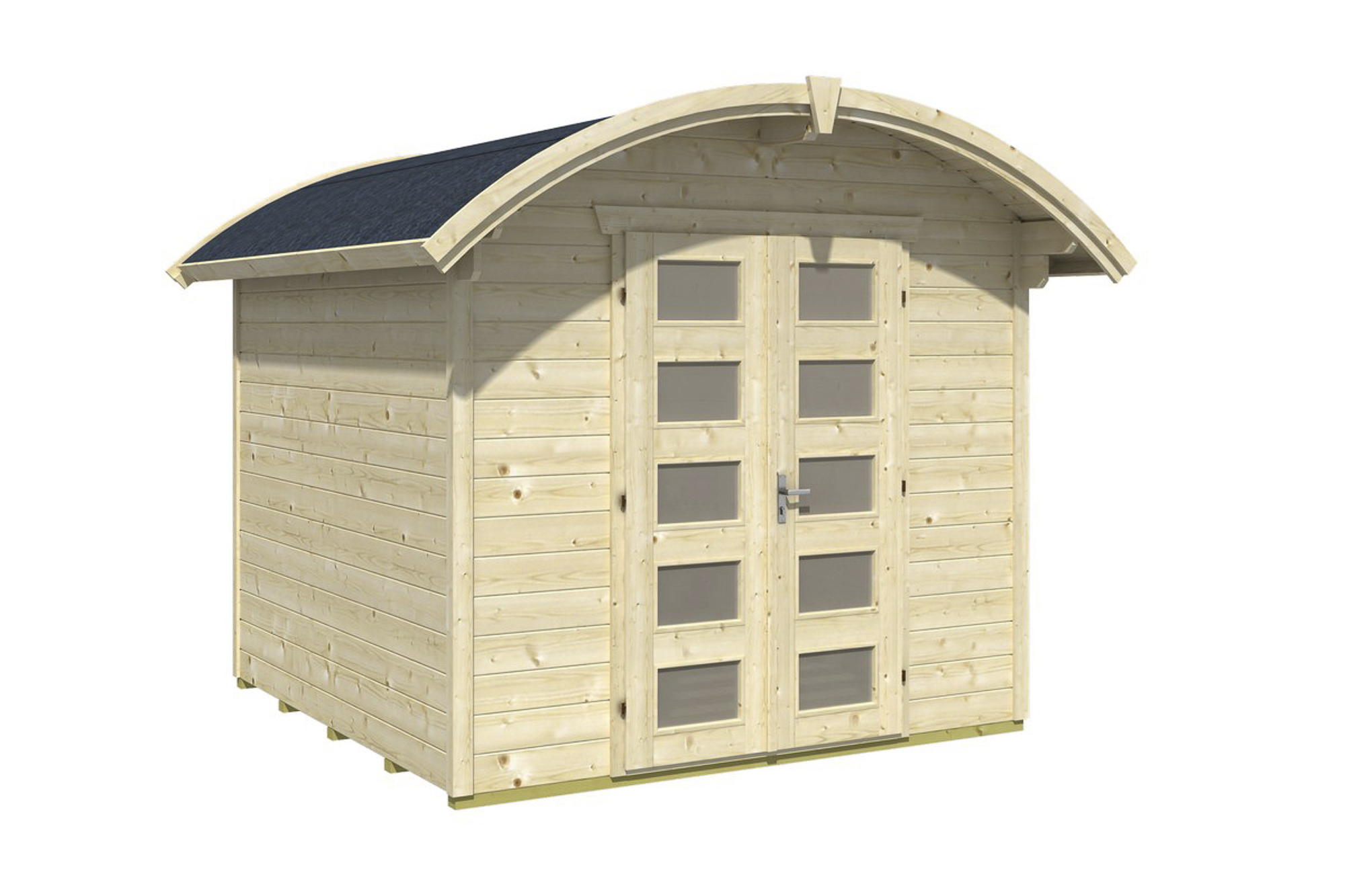 Abri de jardin DELFT 250x250cm, 28mm, non traité