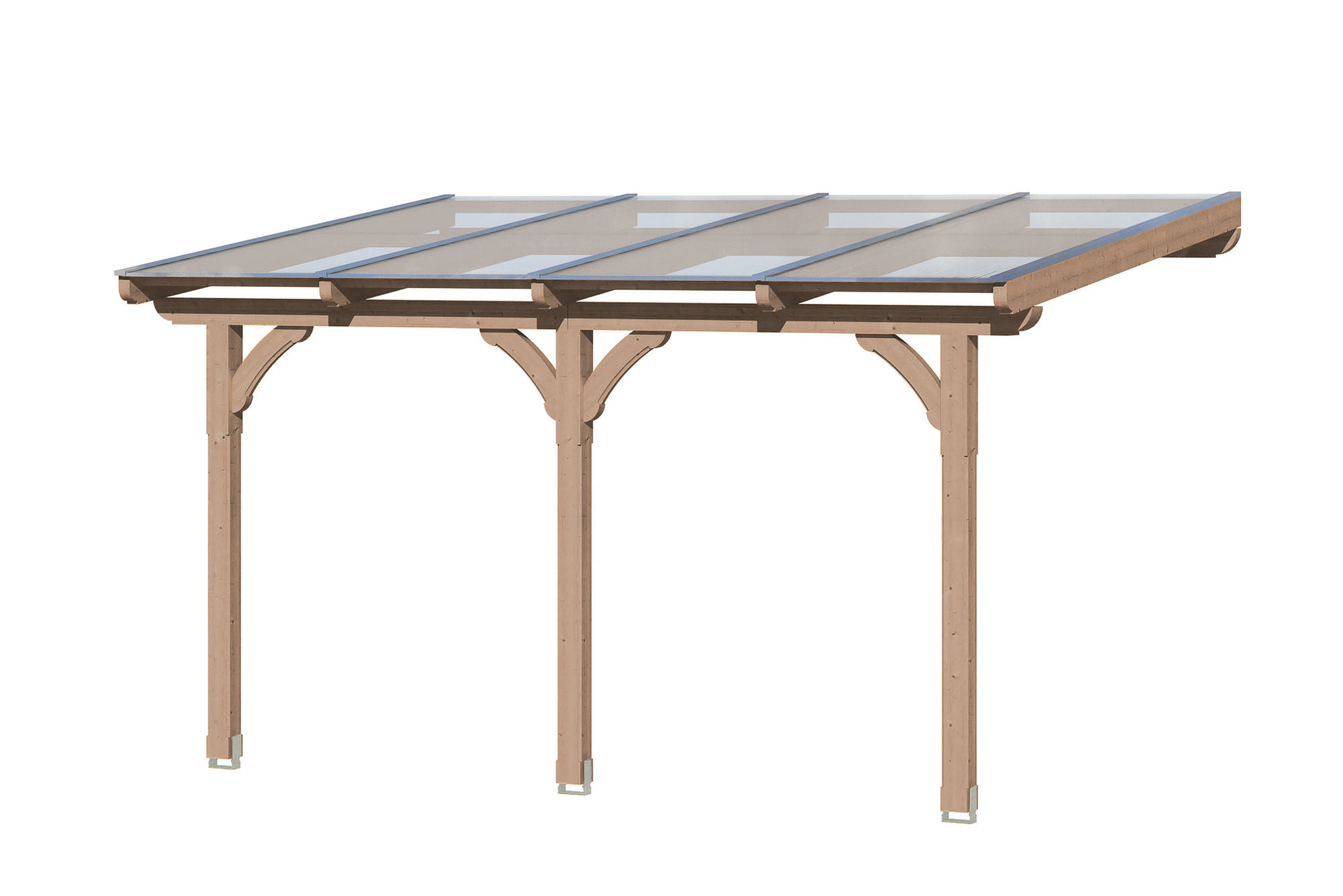 Produktbild: Terrassenüberdachung Rimini, Breite 434 cm