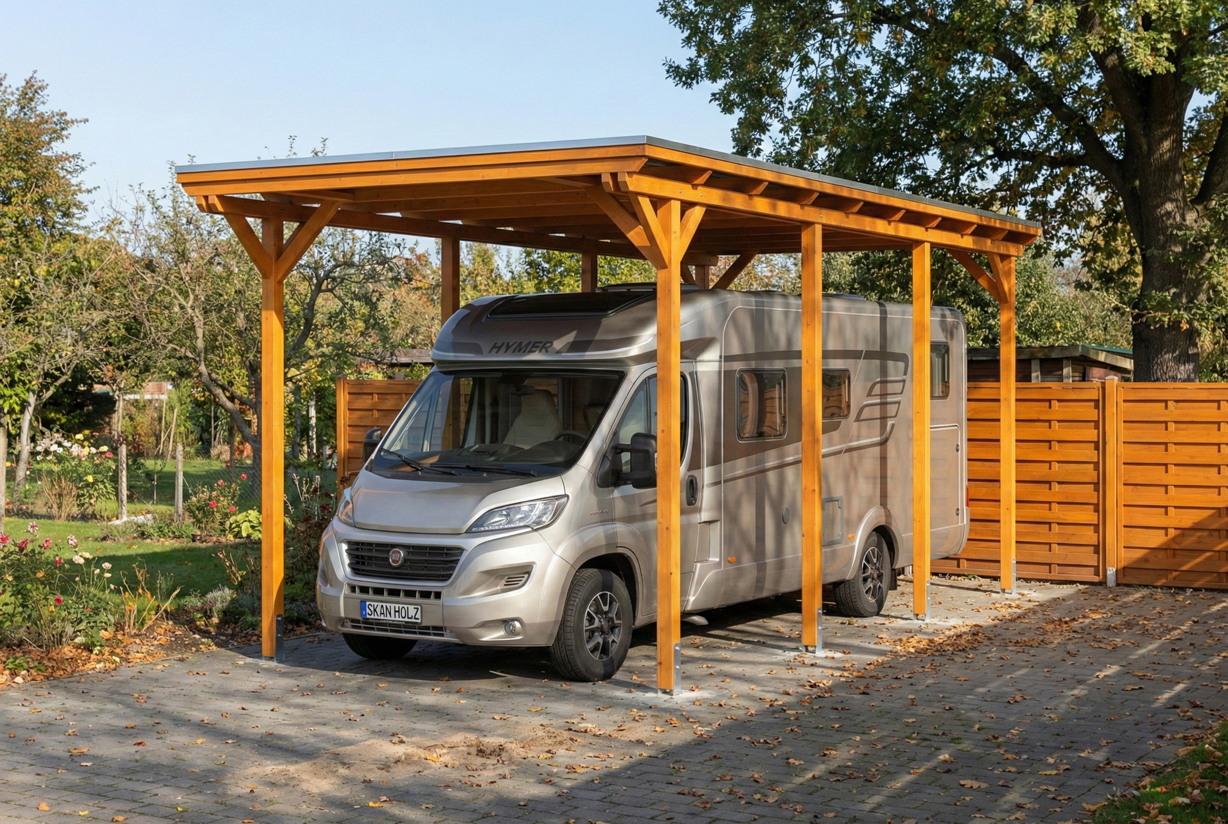 Carport Emsland Caravan 2.0