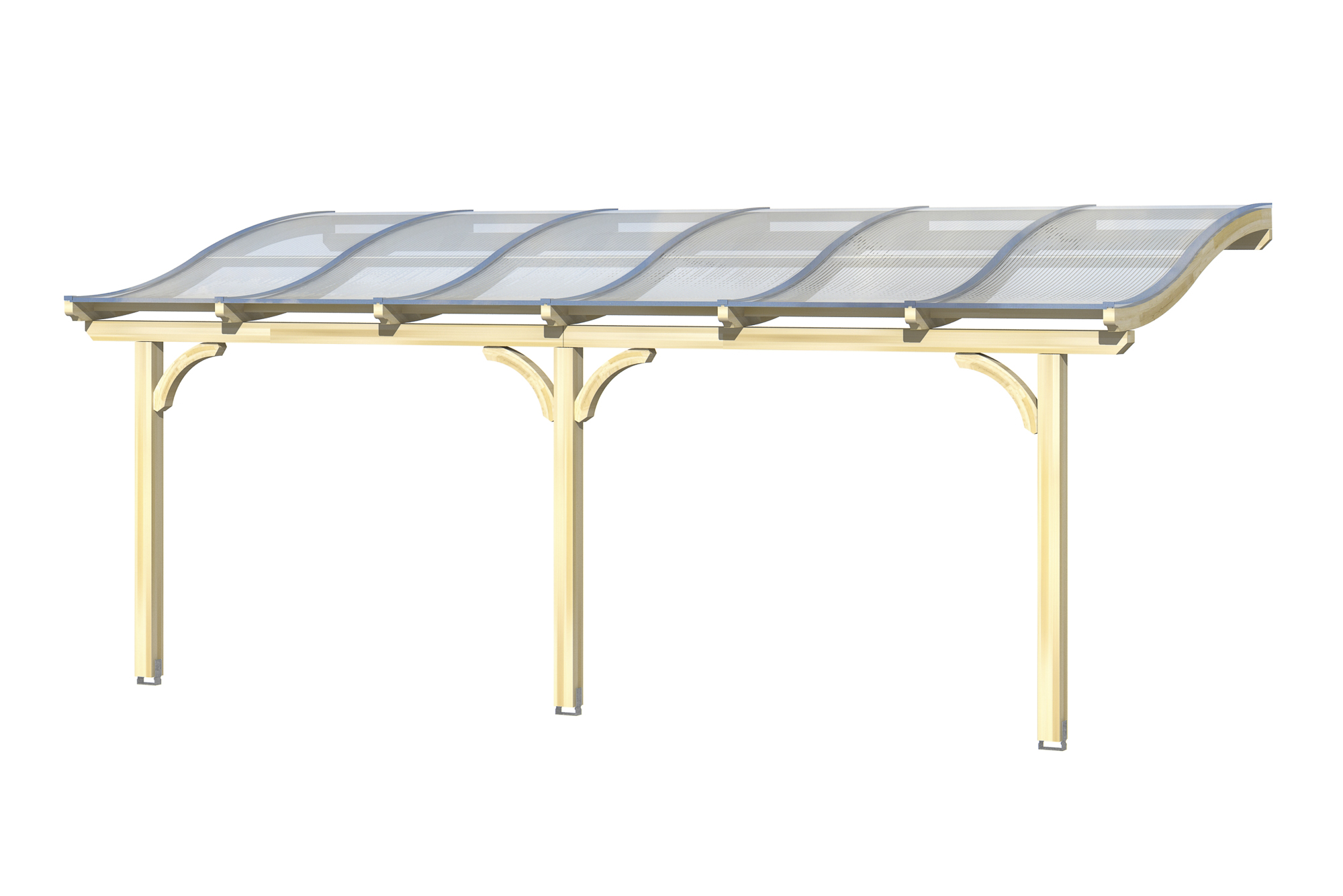 Produktbild: Terrassenüberdachung Venezia, Breite 648 cm