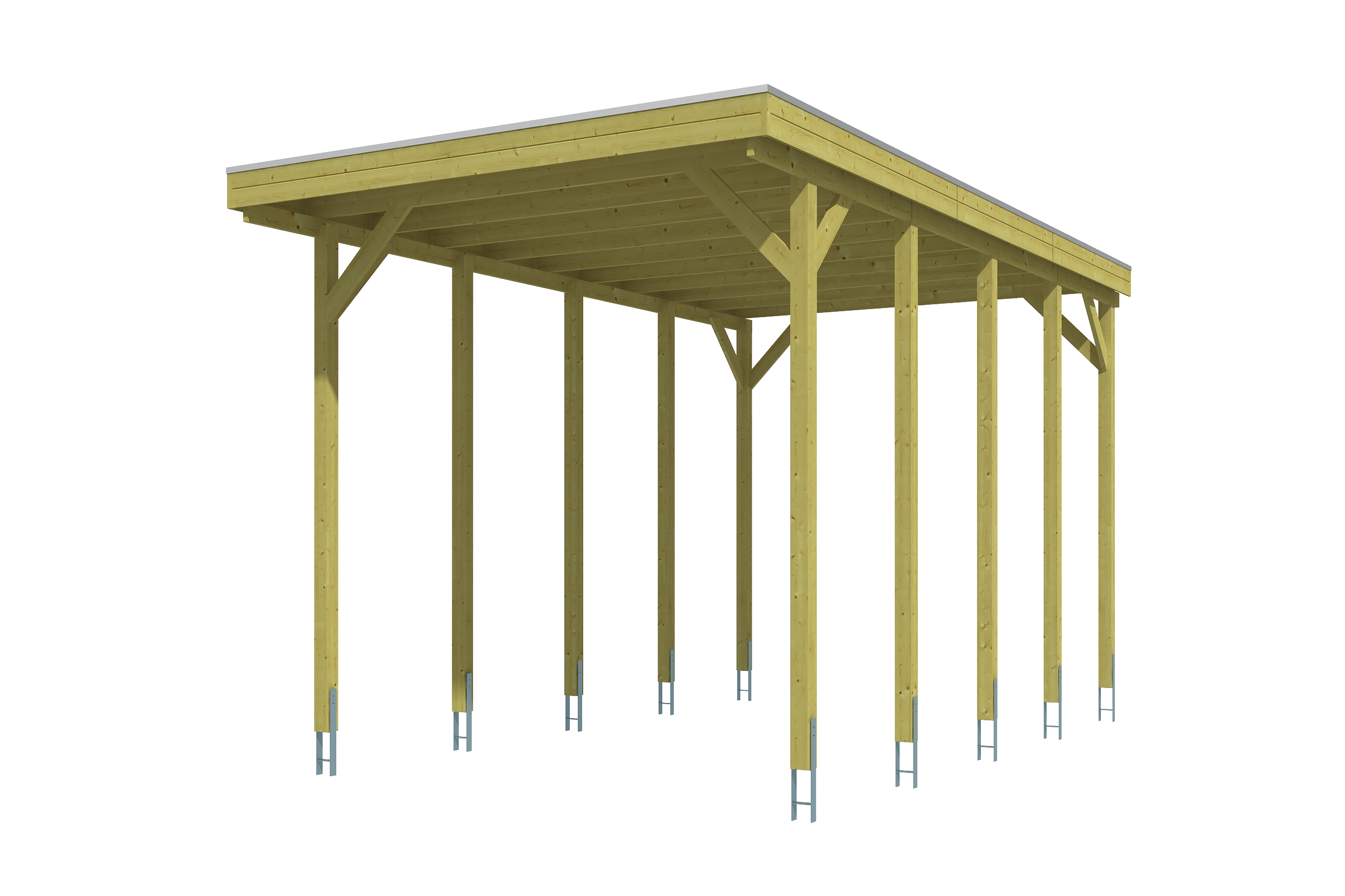 Produktbild: Carport Friesland Caravan 397 x 708 cm