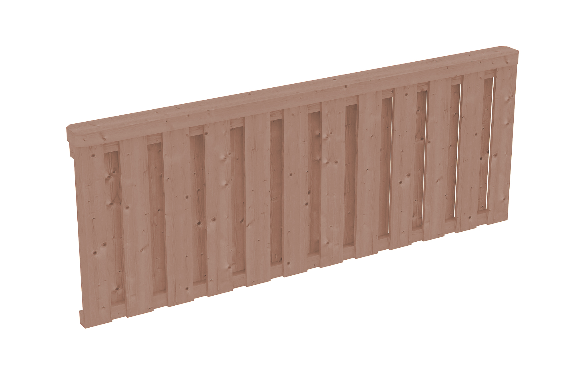 Balustrade siding 220 x 84 cm, douglas fir, untreated